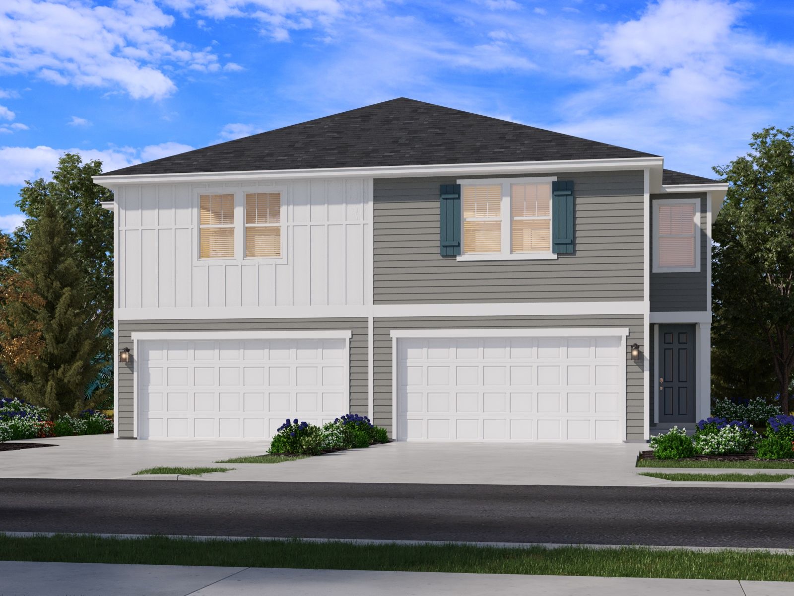 Elevation Rendering of the A179 Floorplan