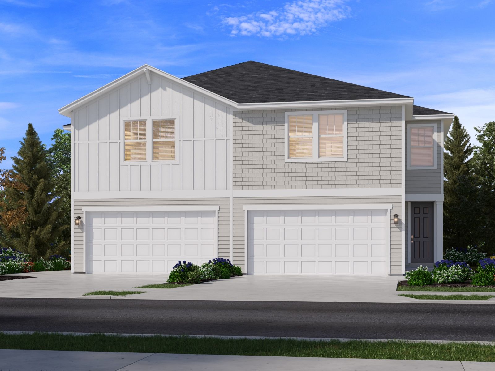 Elevation Rendering of the A179 Floorplan