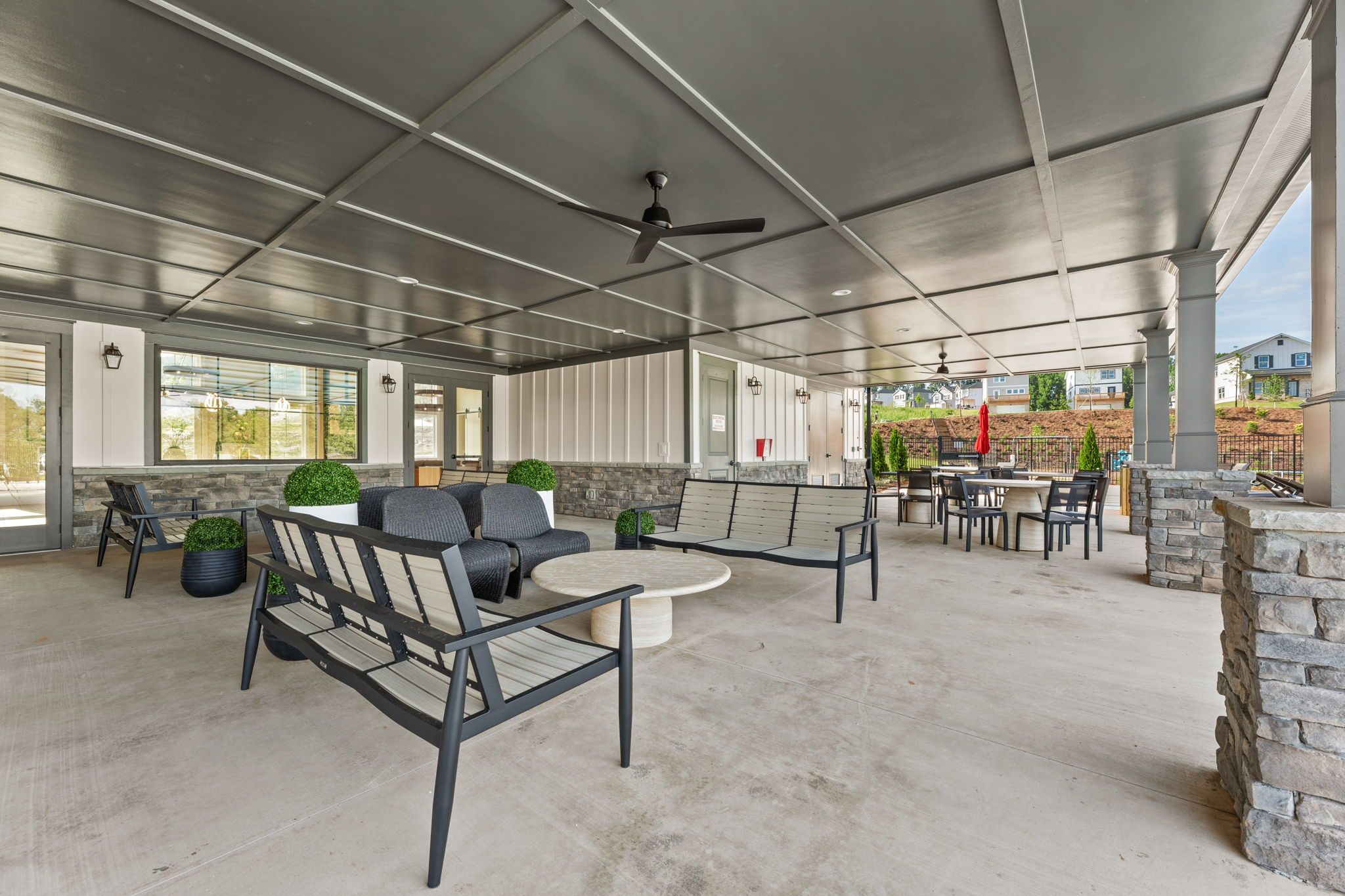 Community Patio at Hemingway.