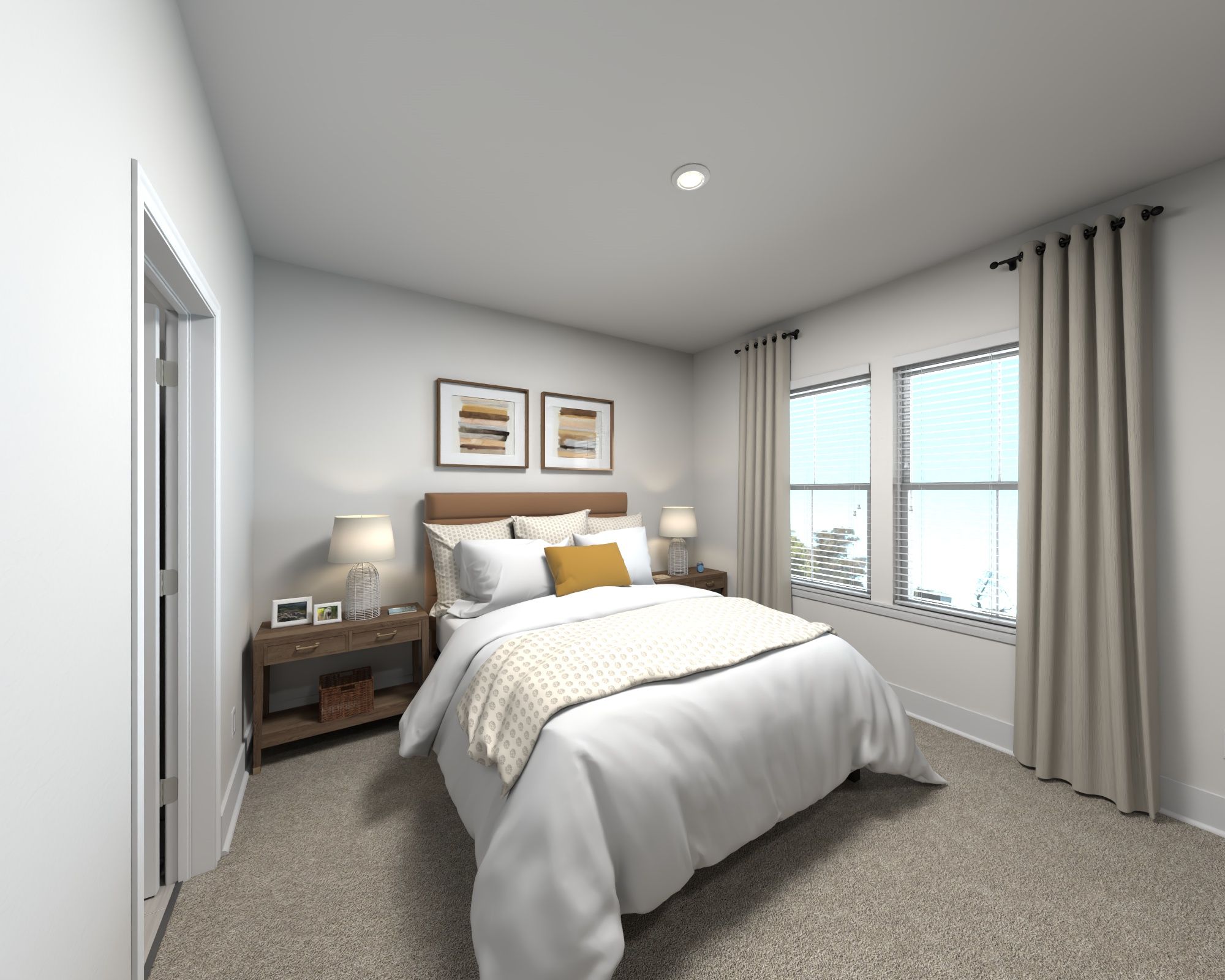 The primary suite offers a private retreat.