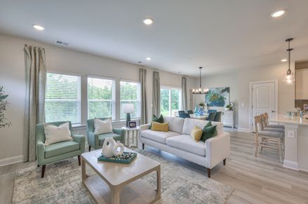 Enjoy family nights in the spacious great room.
