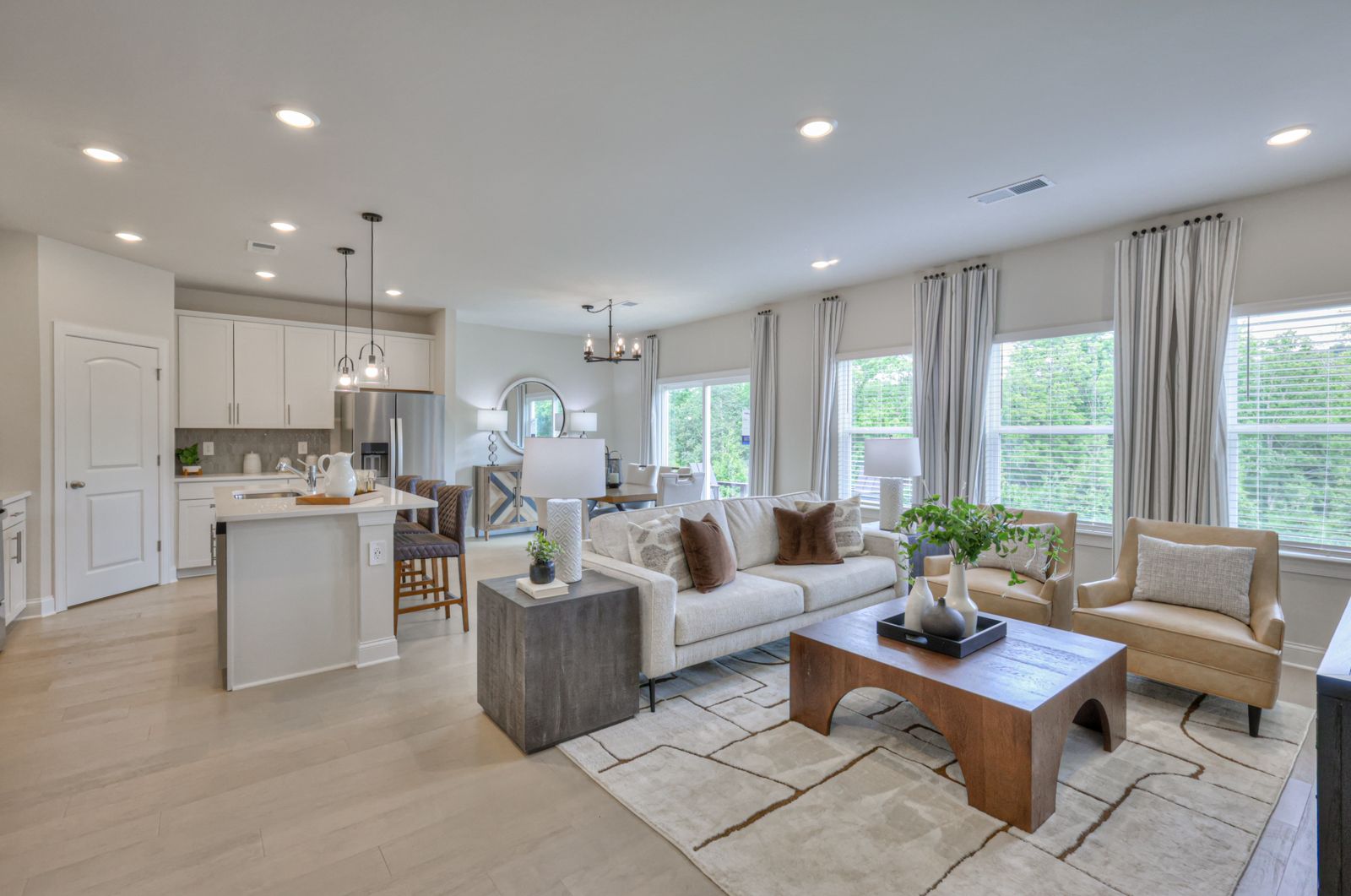 Gather friends and family for gameday or spend cozy nights in.