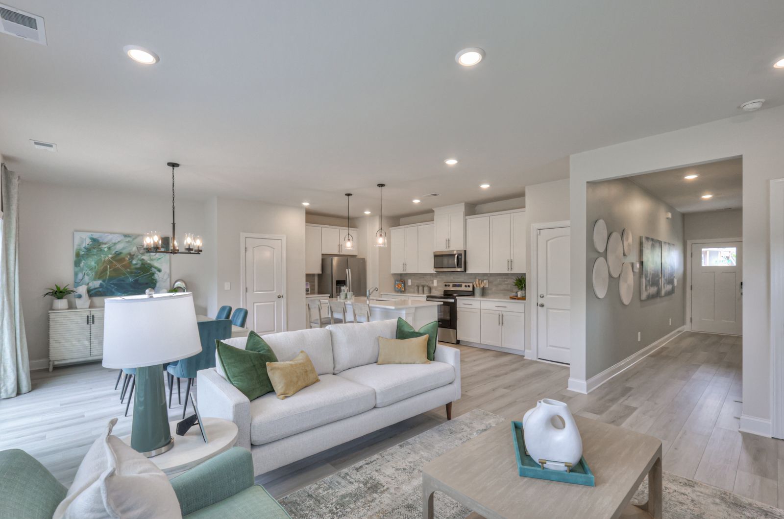 Enjoy family nights in the spacious great room.