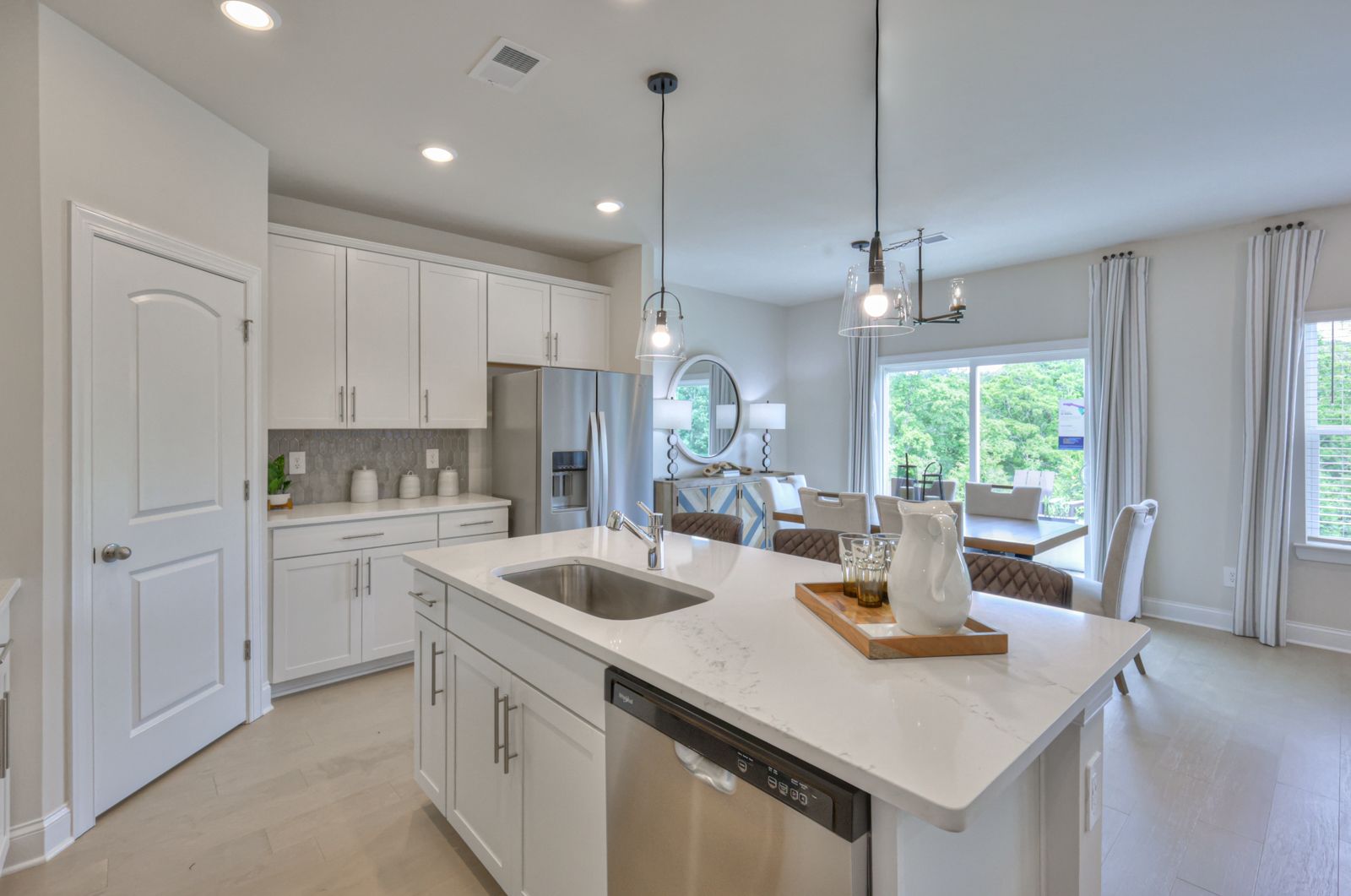 Skip takeout and cook dinner in the well-appointed kitchen.