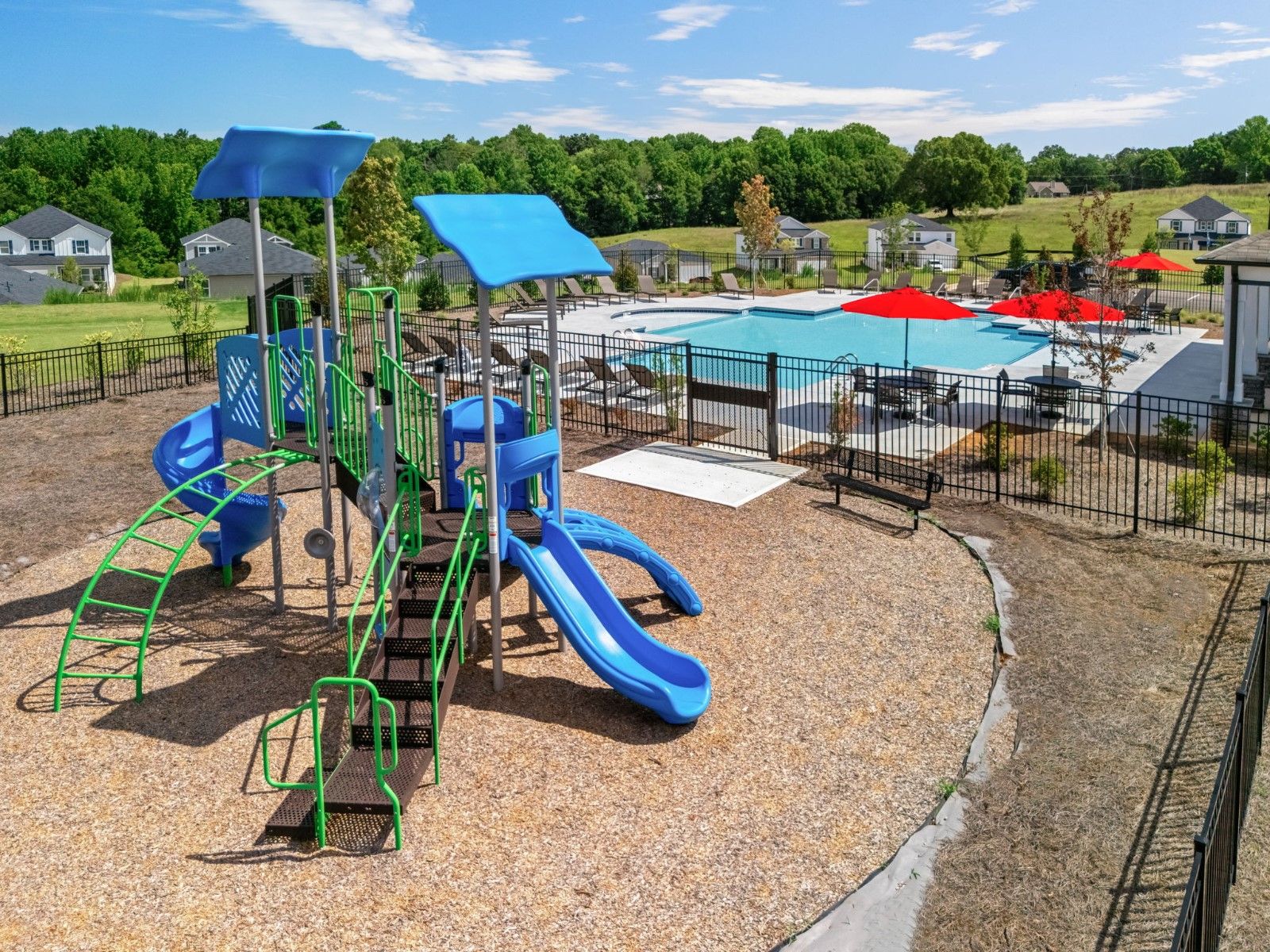 Community Playground at Preserve at Mountain Creek.