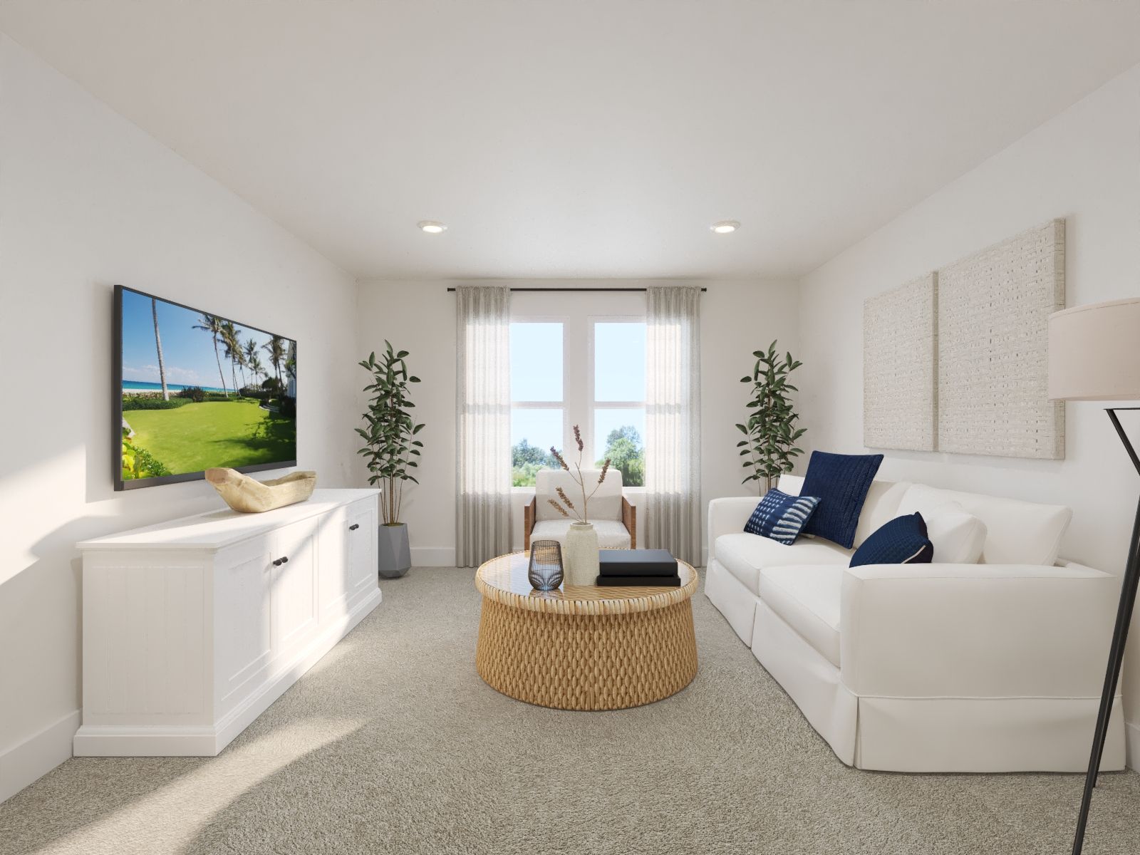 The upstairs loft gives the kids a place to hangout.
