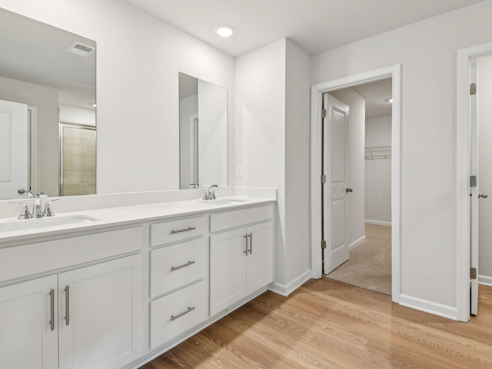 The Johnson floorplan with the Breezy Organic Linen interior package.