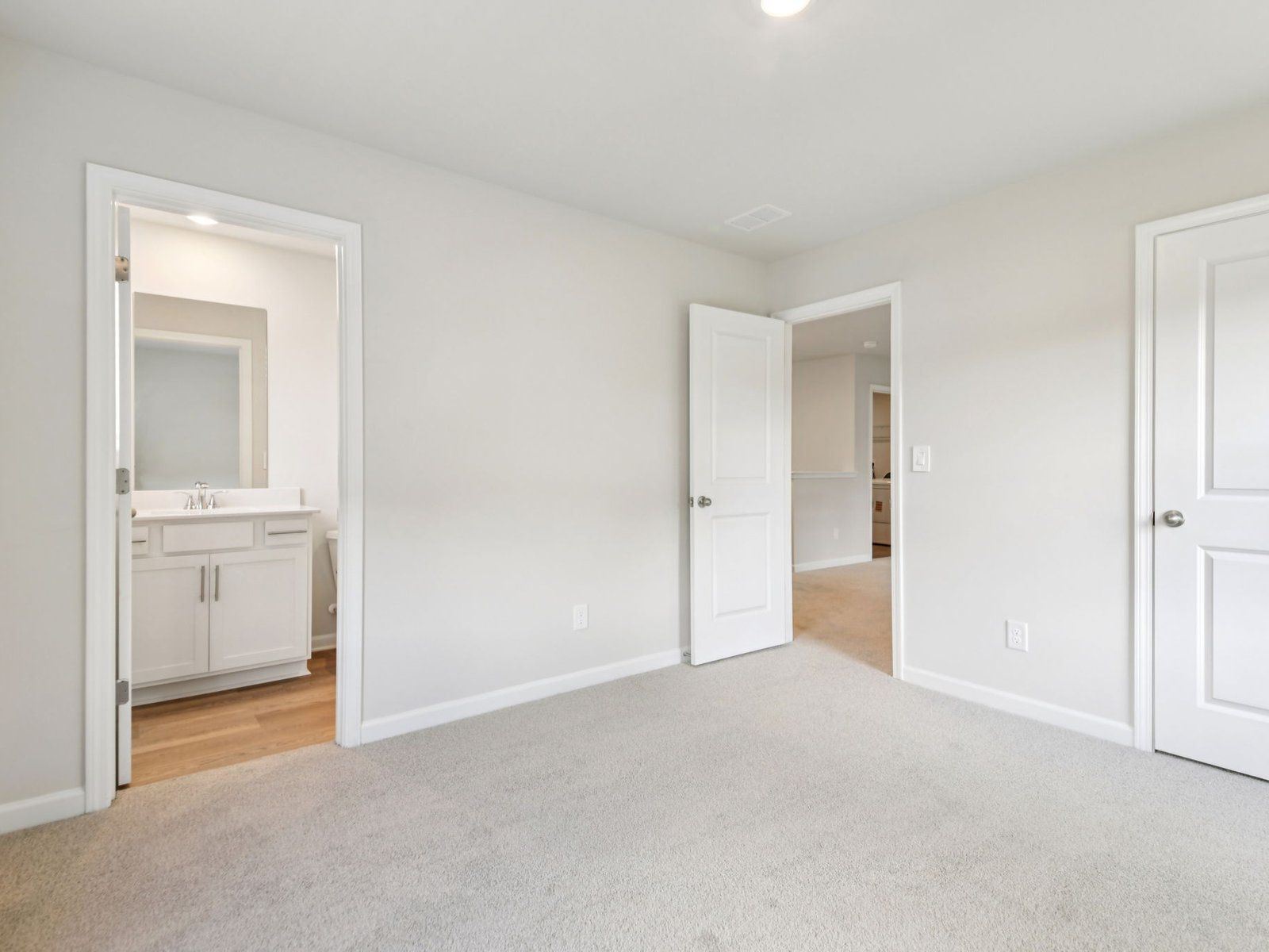 The Johnson floorplan with the Breezy Organic Linen interior package.