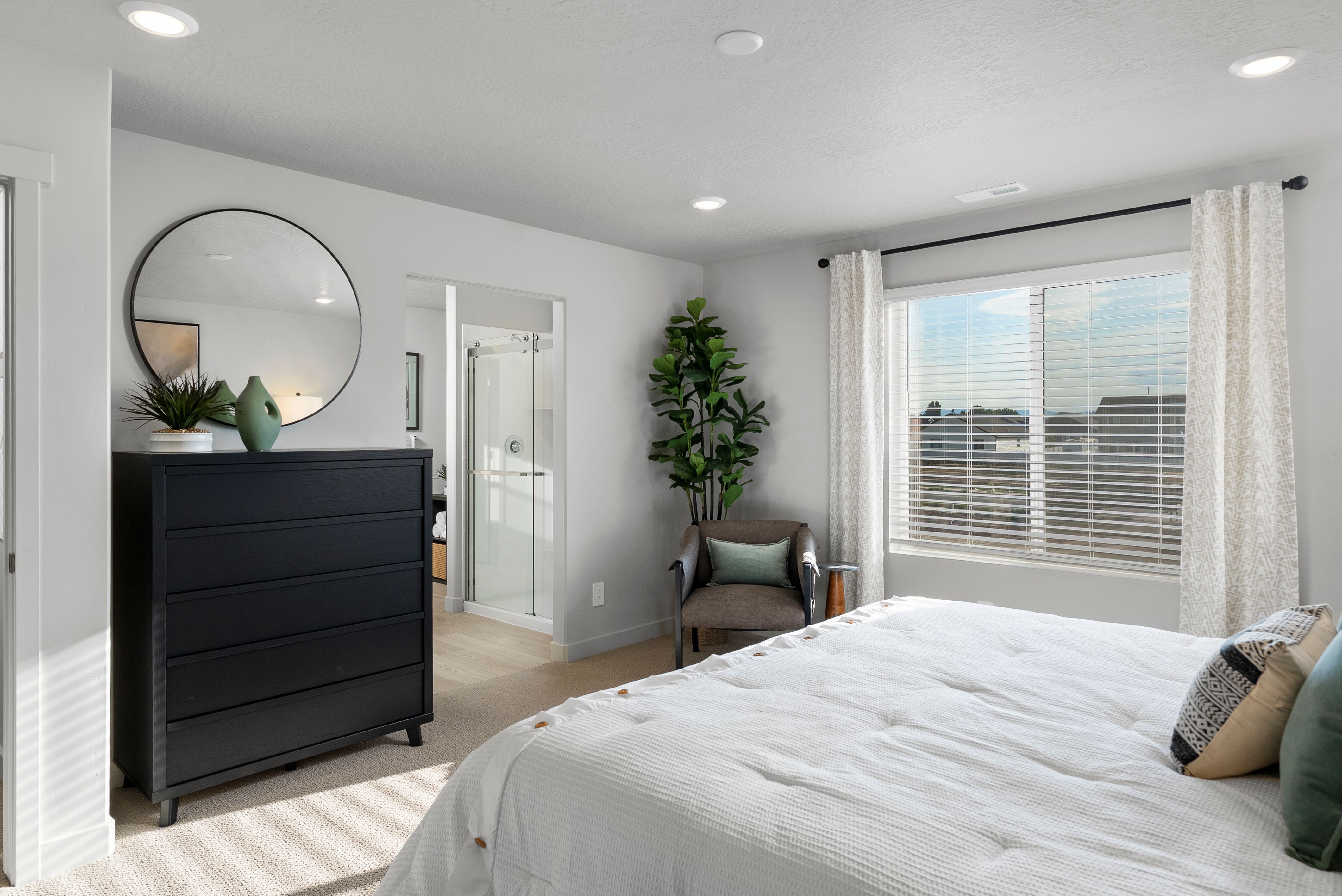 The Willow floorplan interior image taken at a Meritage Homes community in Santaquin, UT.