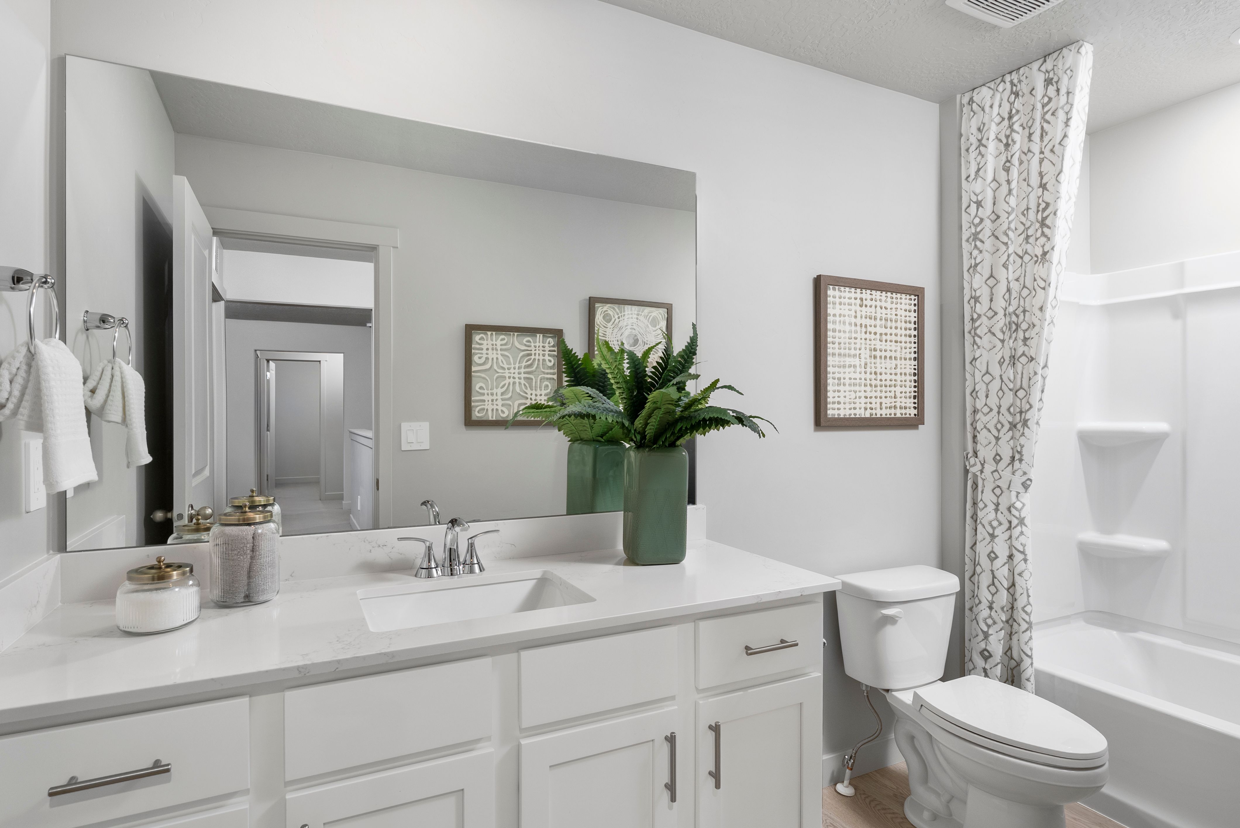 The Willow floorplan interior image taken at a Meritage Homes community in Santaquin, UT.
