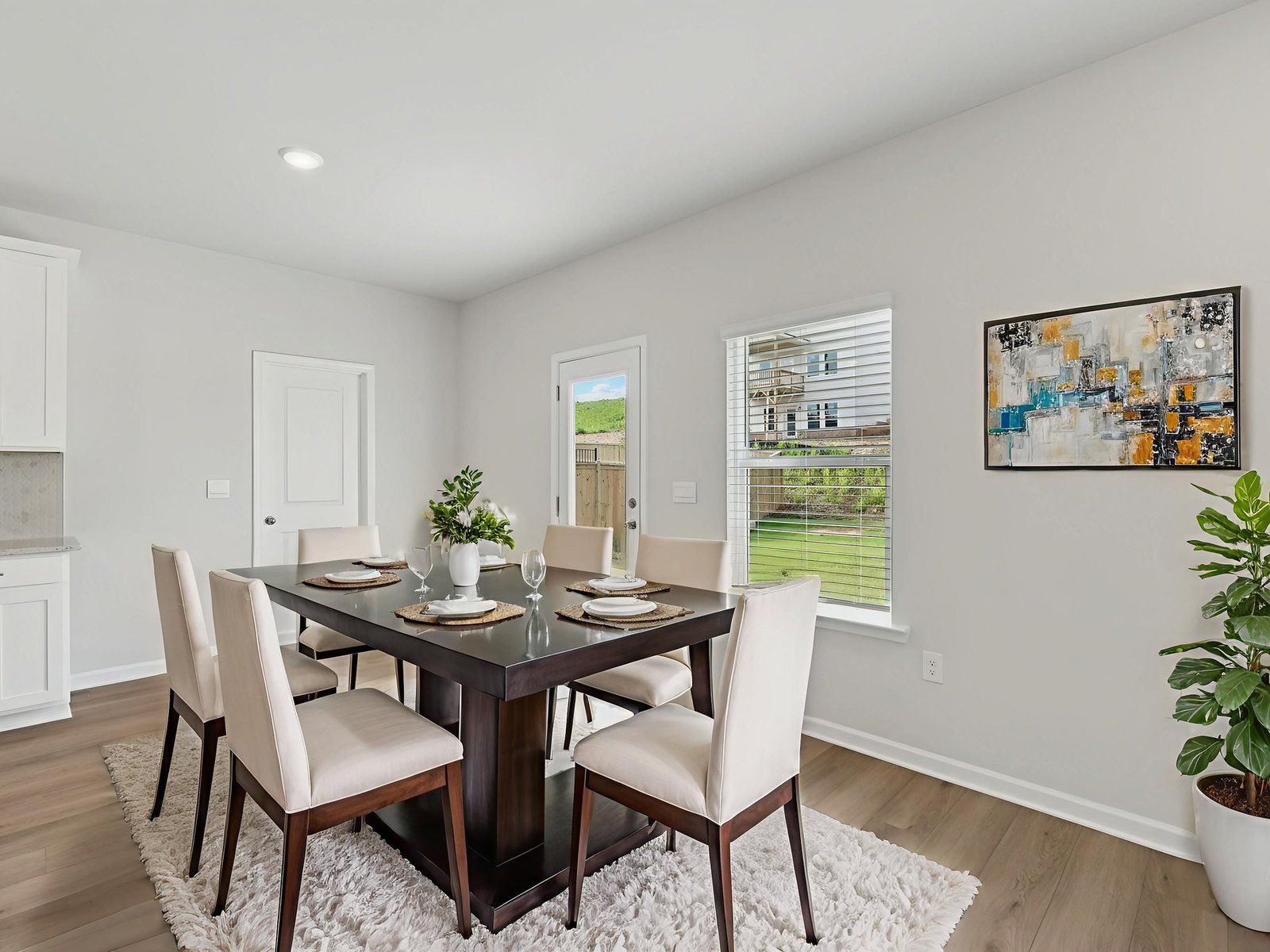 The Brentwood floorplan with the Lush White interior package.