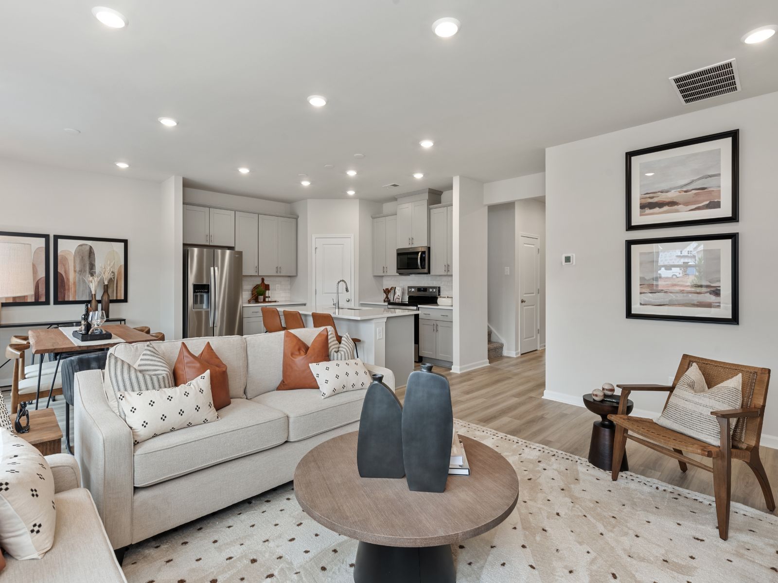 Chatham floorplan modeled at another Meritage Homes® community.
