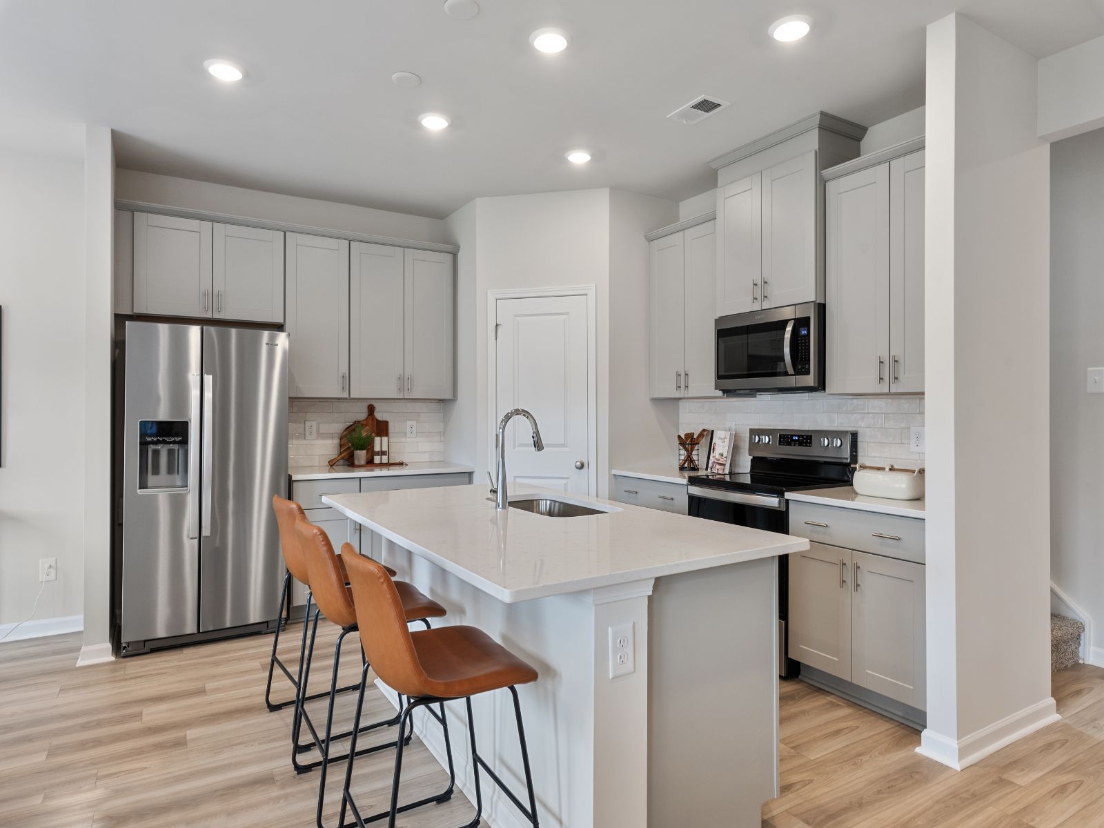 Chatham floorplan modeled at another Meritage Homes® community.