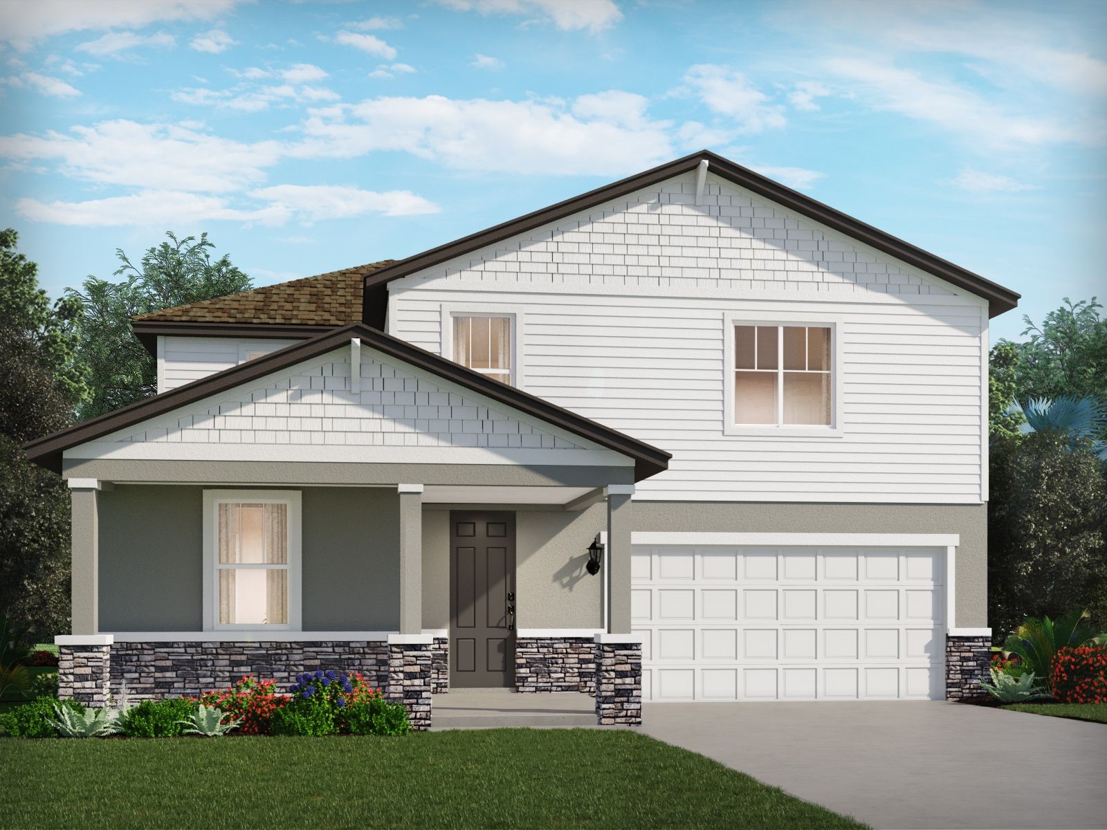 Lotus - Oakfield Trails - Classic Series: Parrish, Florida - Meritage Homes