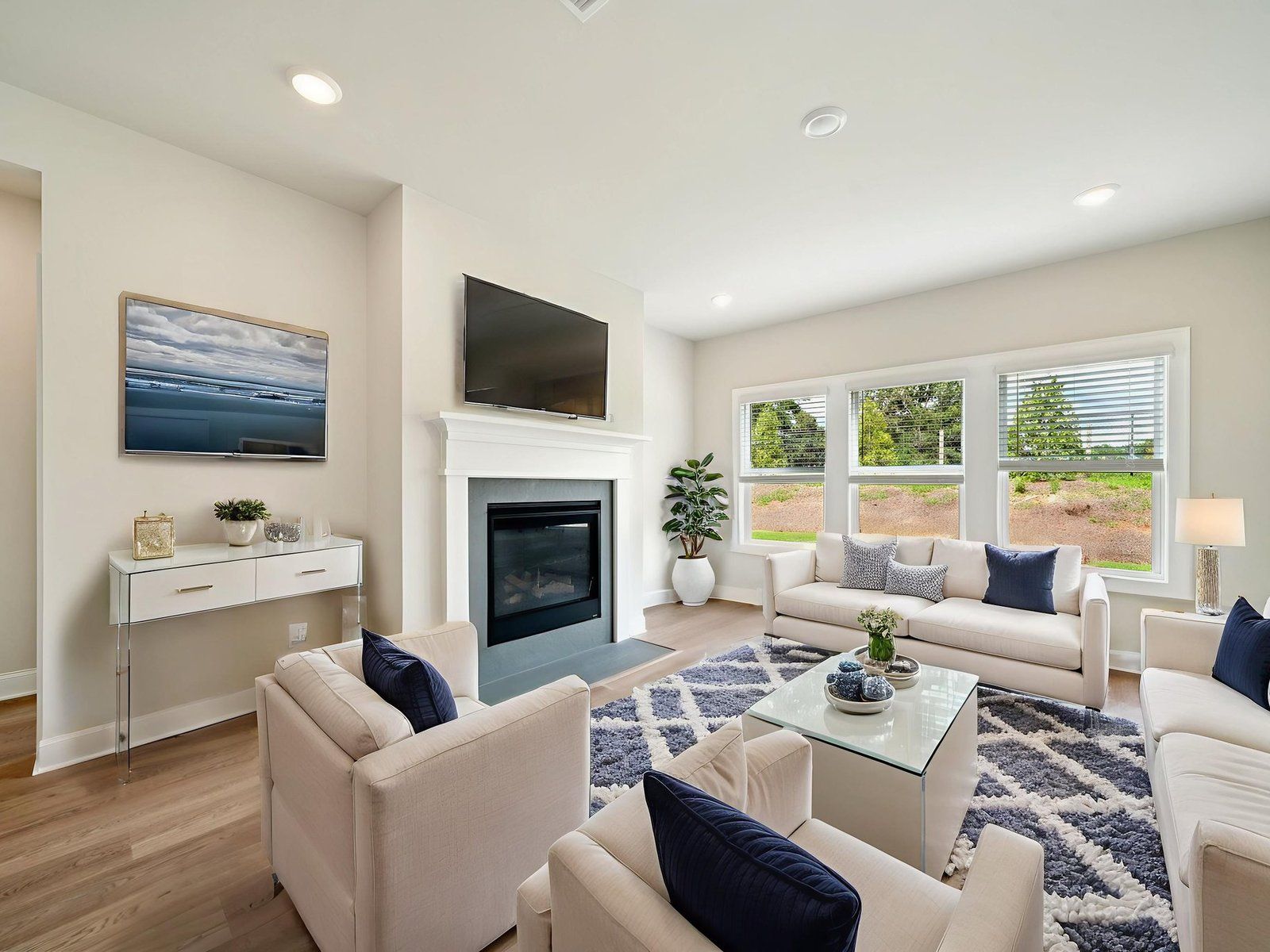 The Northbrook floorplan with the Essence White interior package.