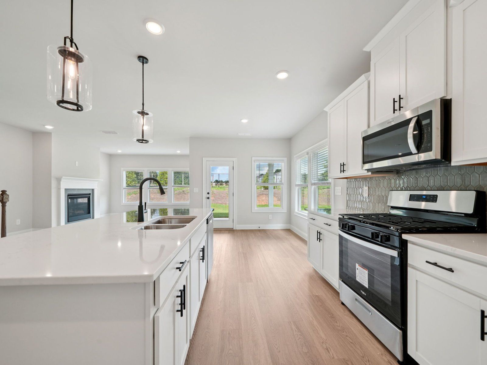 The Northbrook floorplan with the Essence White interior package.