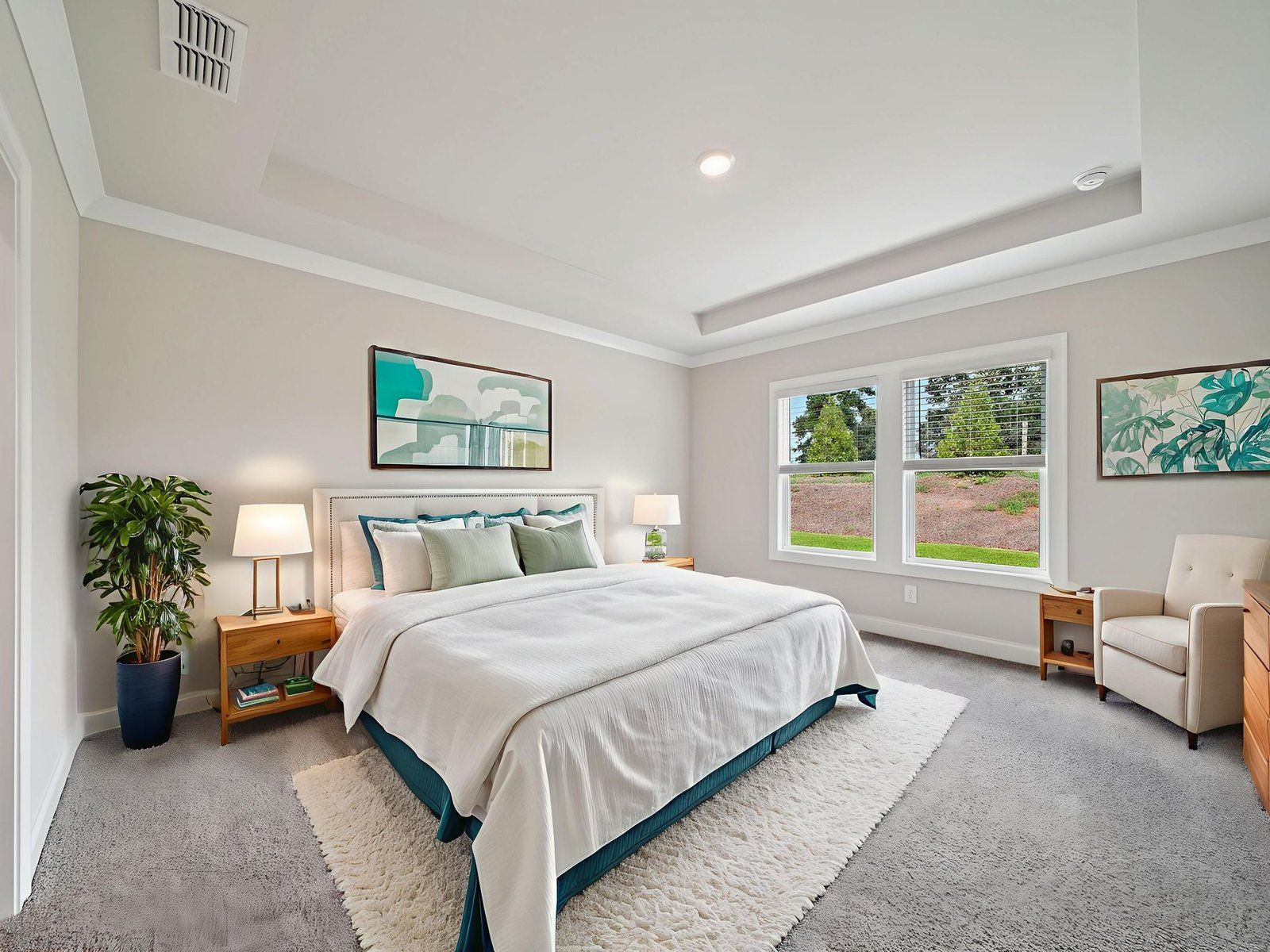 The Northbrook floorplan with the Essence White interior package.