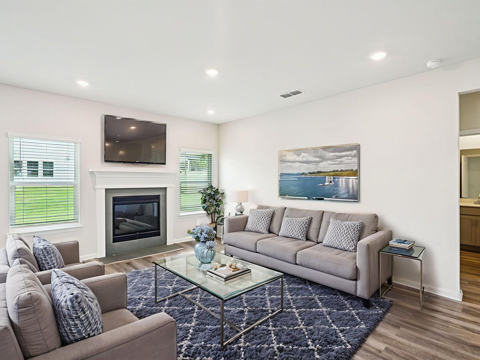 The Chatham floorplan with the Distinct Gray interior package.