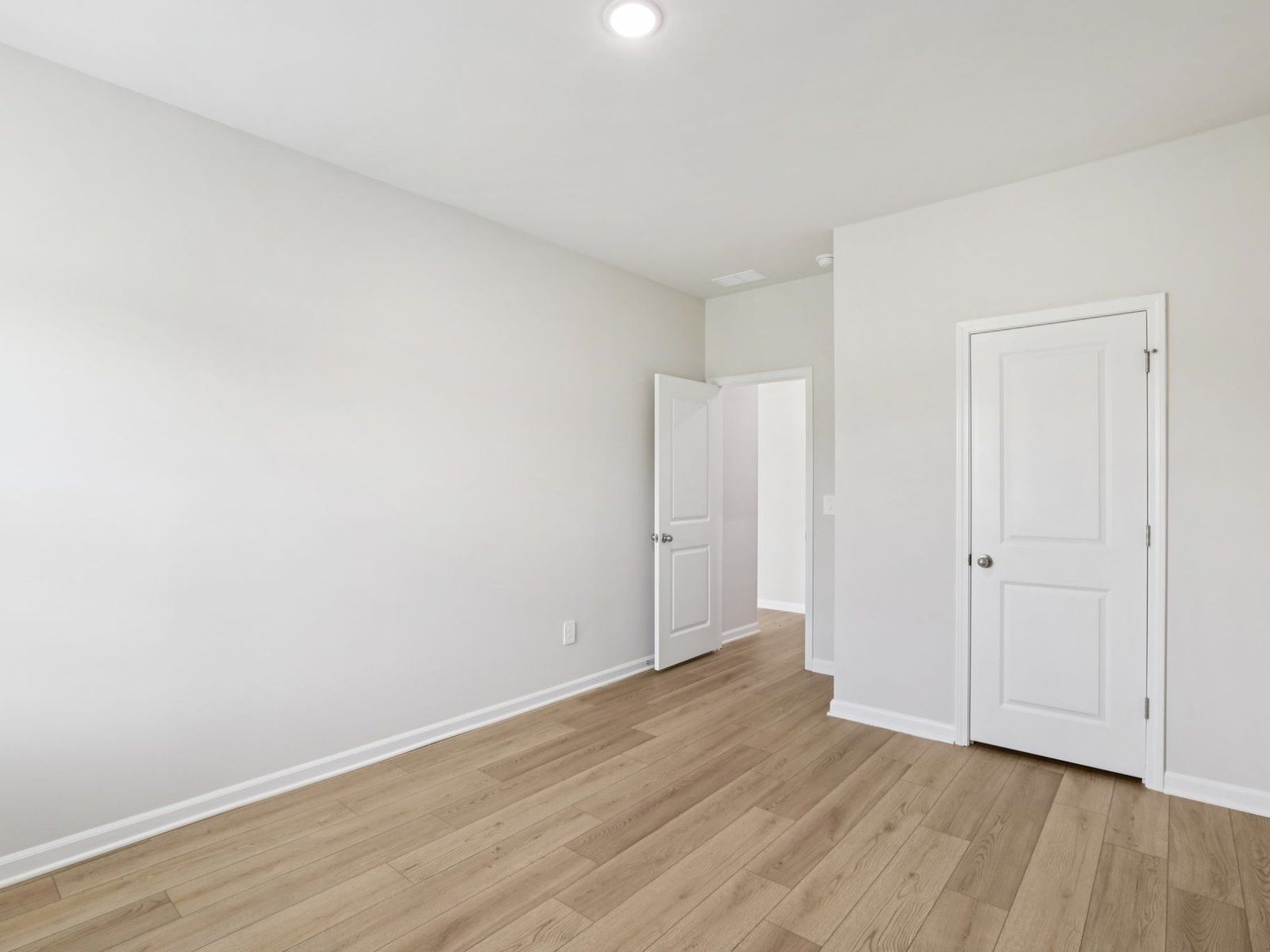Secondary bedroom in the Johnson floorplan at a Meritage Homes community in Angier, NC.