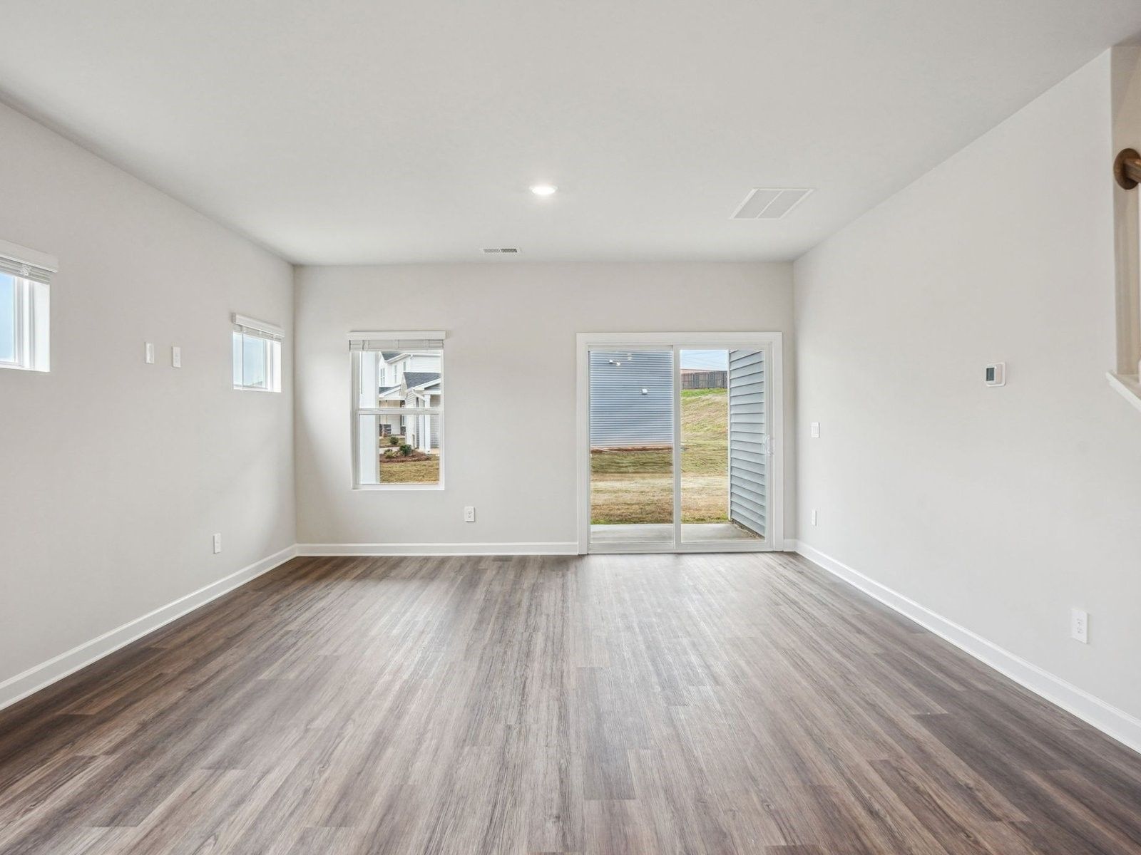 Hosting movie or game night in the spacious great room.
