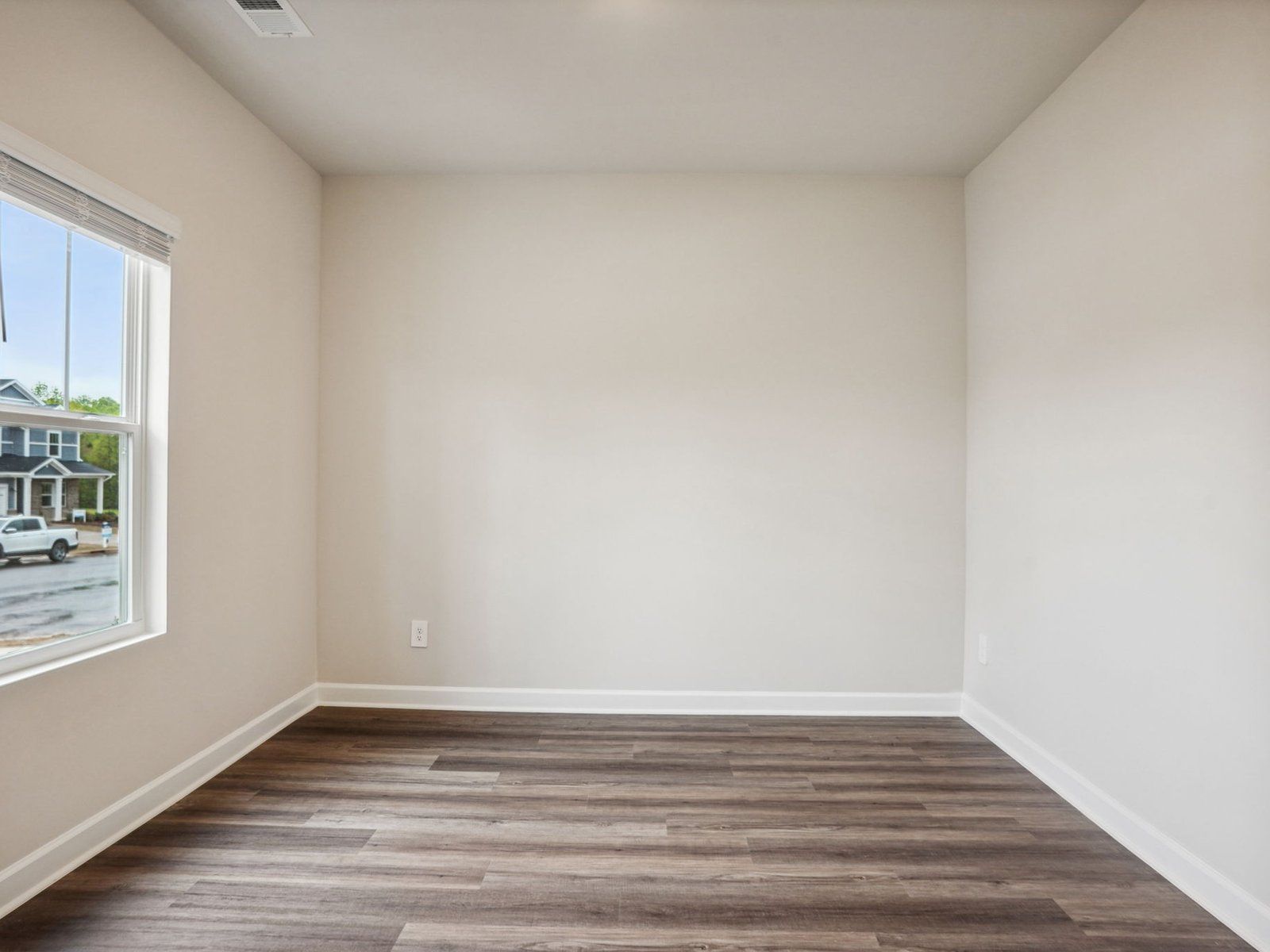Turn the flex space into a dining room or home office.
