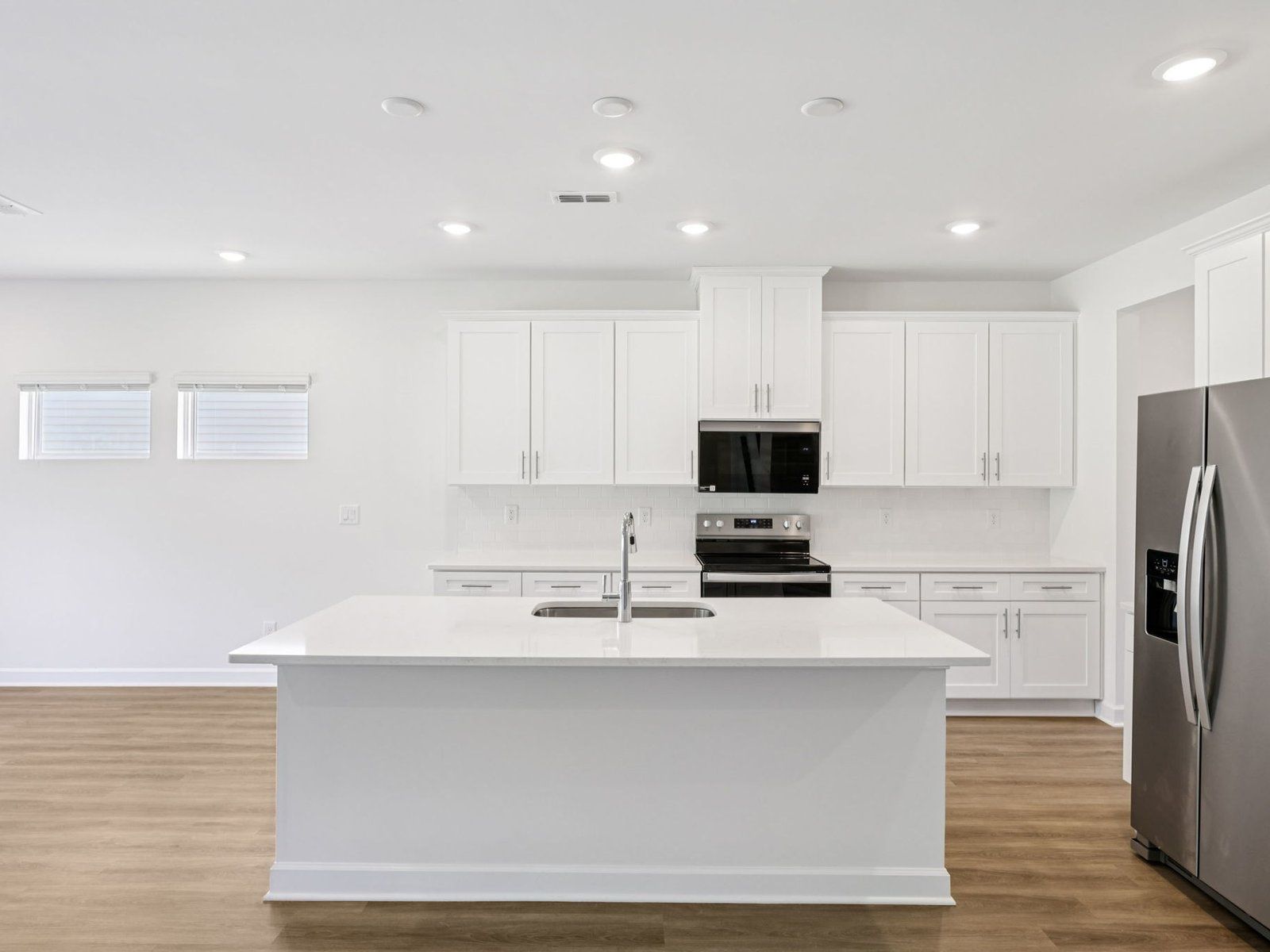 Cook your favorite meals in the modern kitchen.
