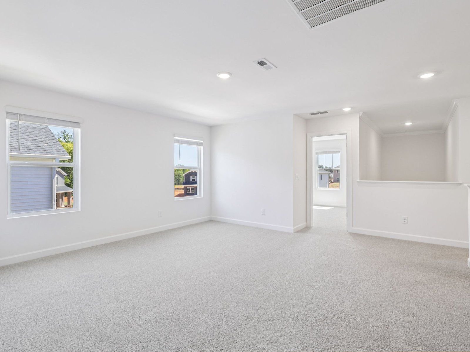 Turn the upstairs loft into a game room or lounge area.