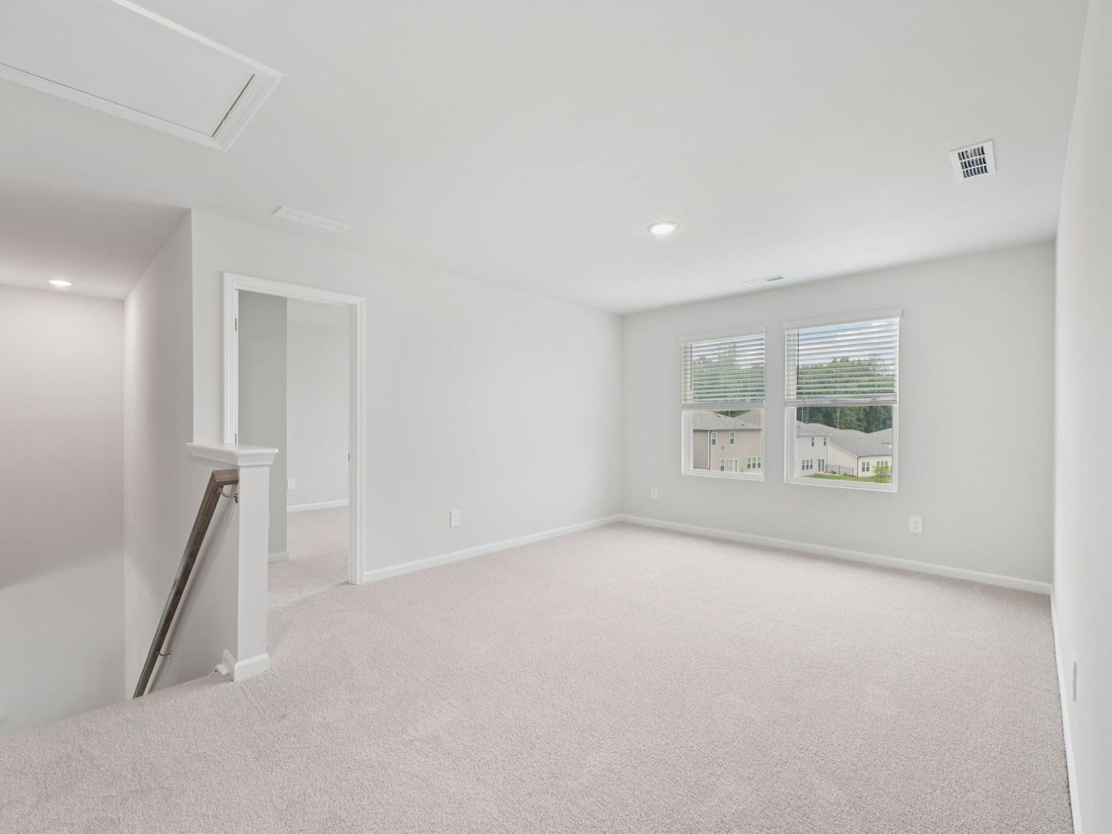 Loft in the Brentwood floorplan at a Meritage Homes community in Garner, NC.