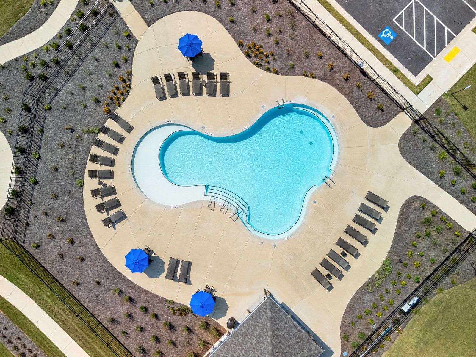 Community Pool at Parkside at Grayson.