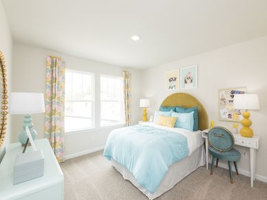 The Taylorsville floorplan features four secondary bedrooms.