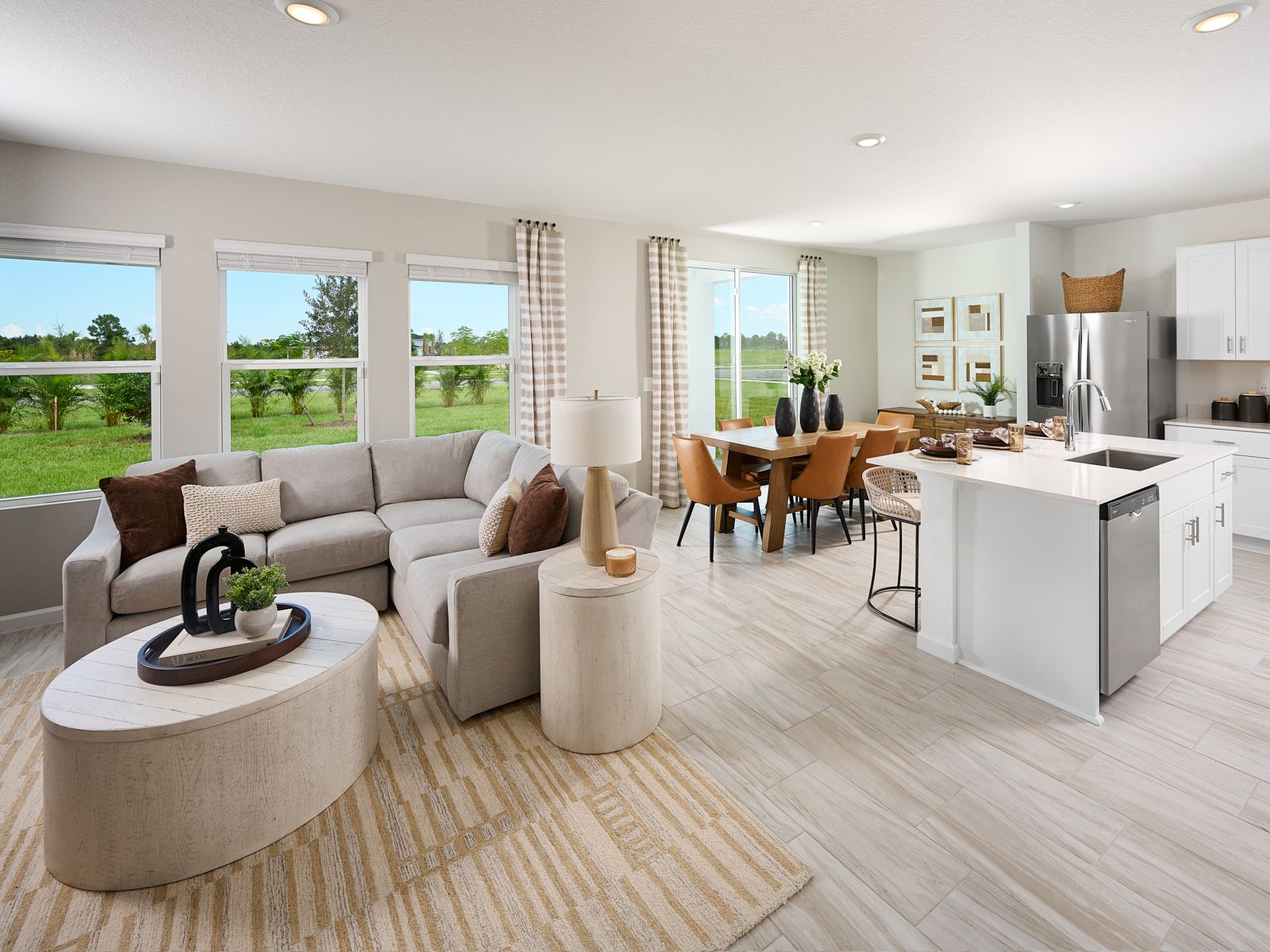 The Zion floorplan modeled at Terra Lago