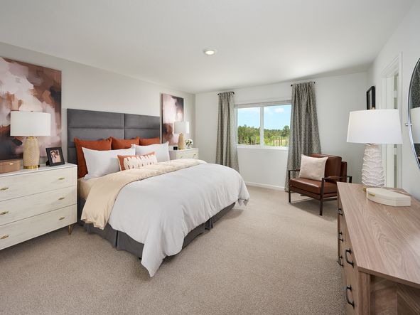 The Zion floorplan modeled at Terra Lago
