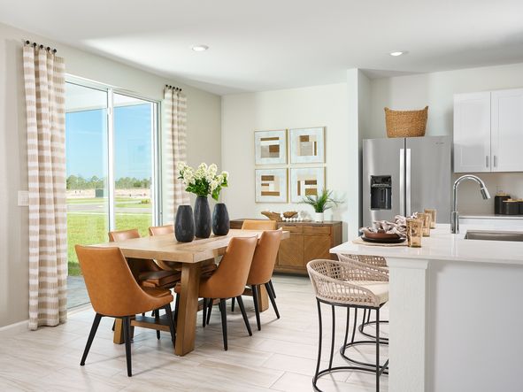 The Zion floorplan modeled at Terra Lago