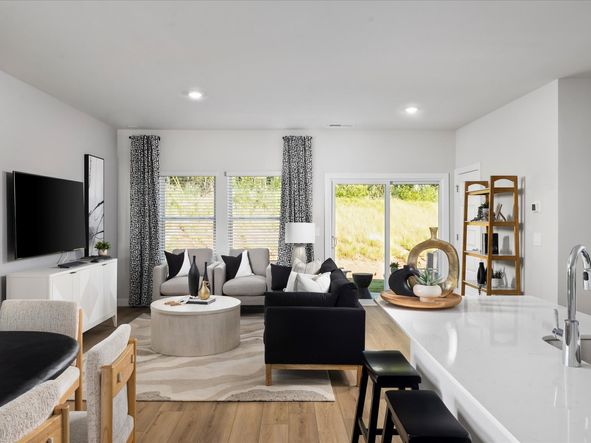 Welcome to the Opal floorplan at Northbrook Village Townes.