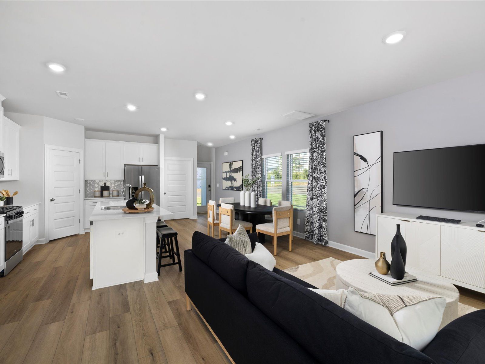 Welcome to the Opal floorplan at Northbrook Village Townes.