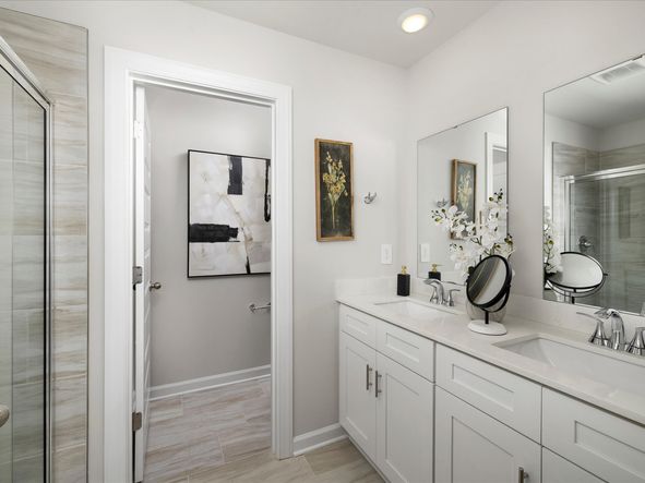 Welcome to the Opal floorplan at Northbrook Village Townes.