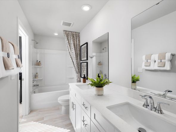 Welcome to the Opal floorplan at Northbrook Village Townes.