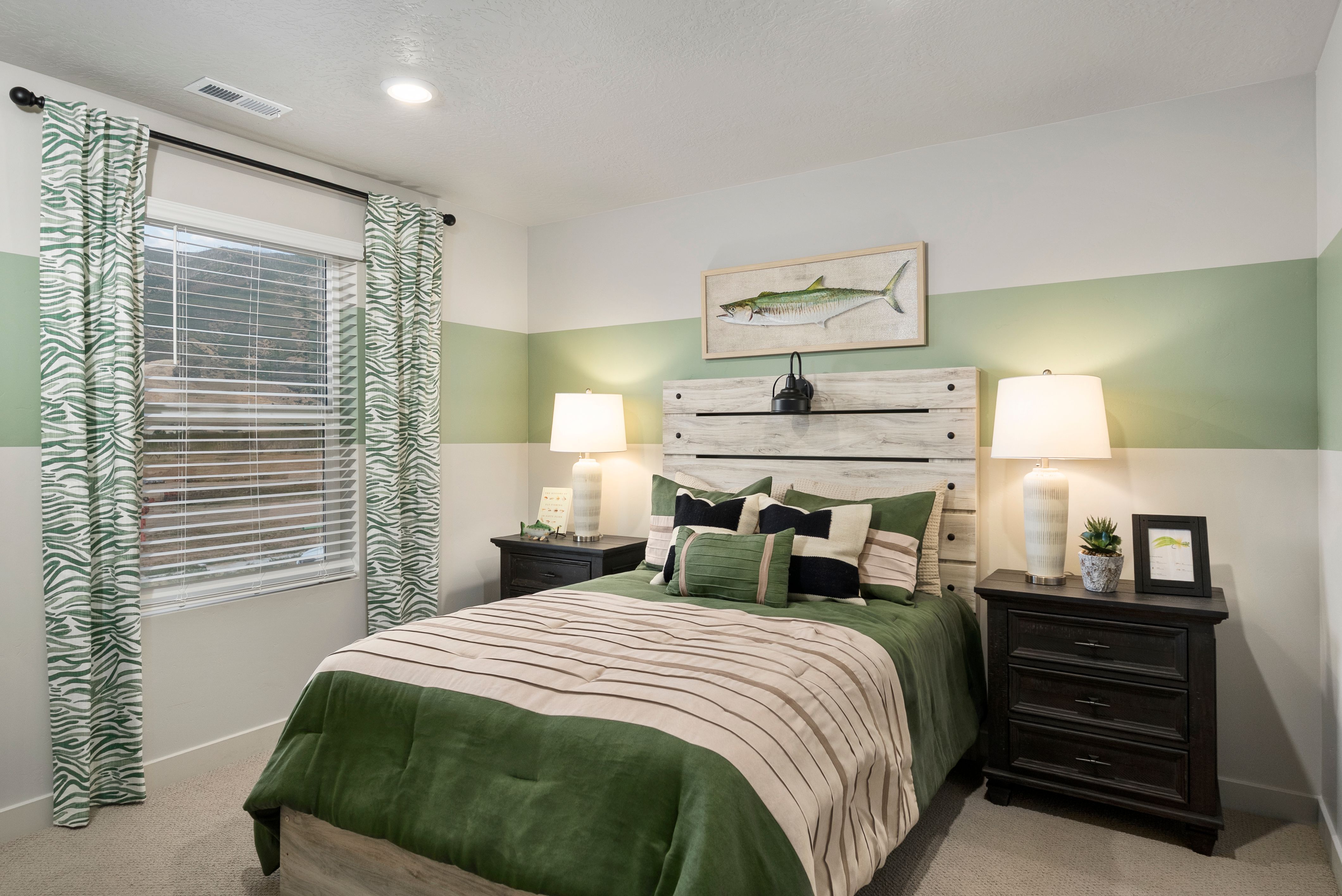 The Willow floorplan interior image taken at a Meritage Homes community in Santaquin, UT.
