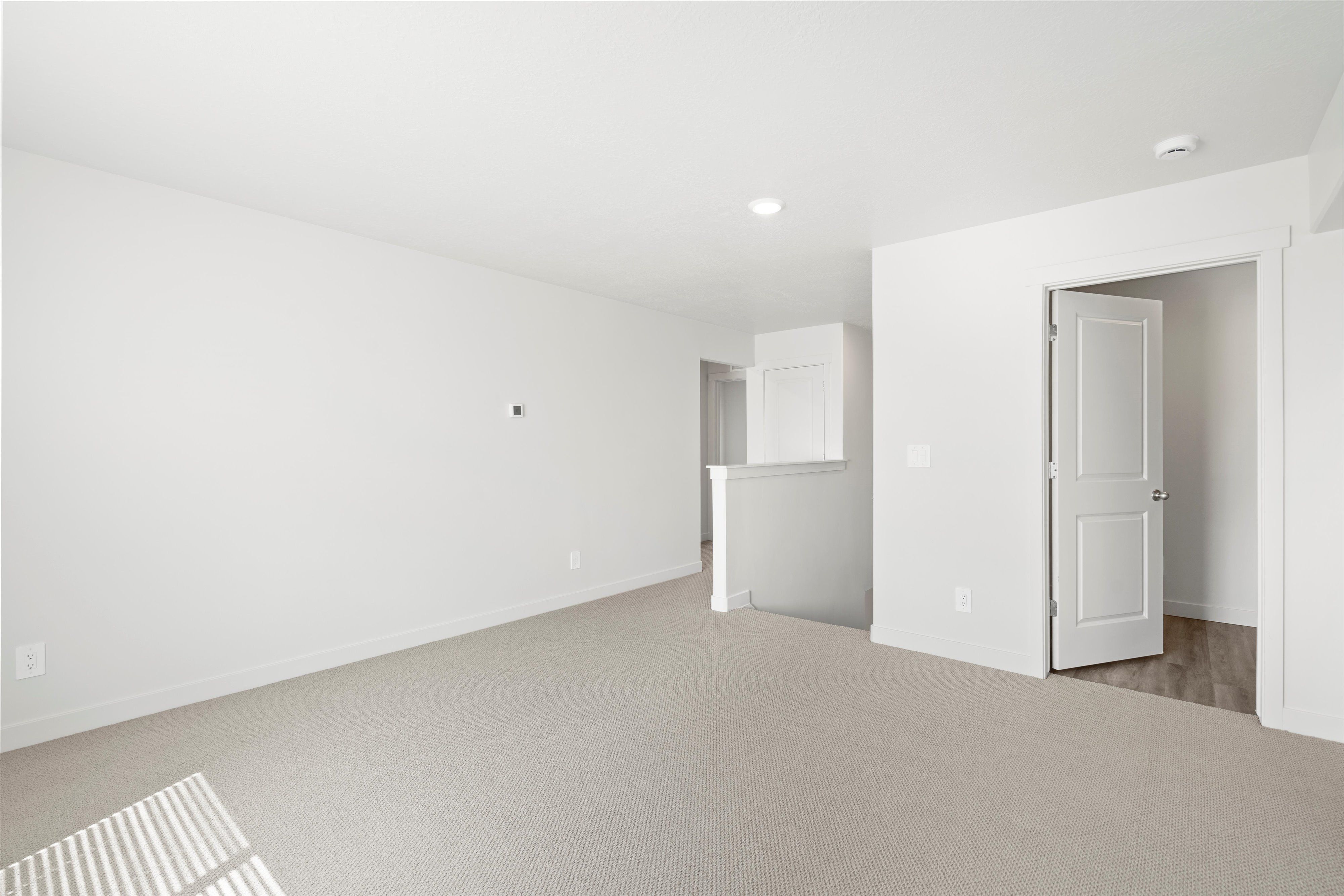 The Cottonwood floorplan interior image taken at a Meritage Homes Community in Eagle Mountain, UT.