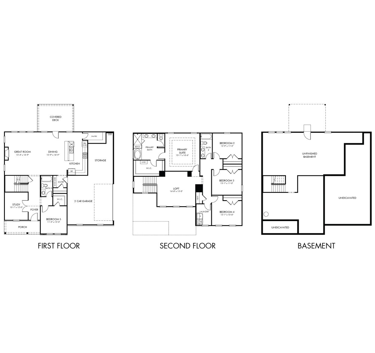 Jefferson Basement - River Pointe: Monroe, Georgia - Meritage Homes