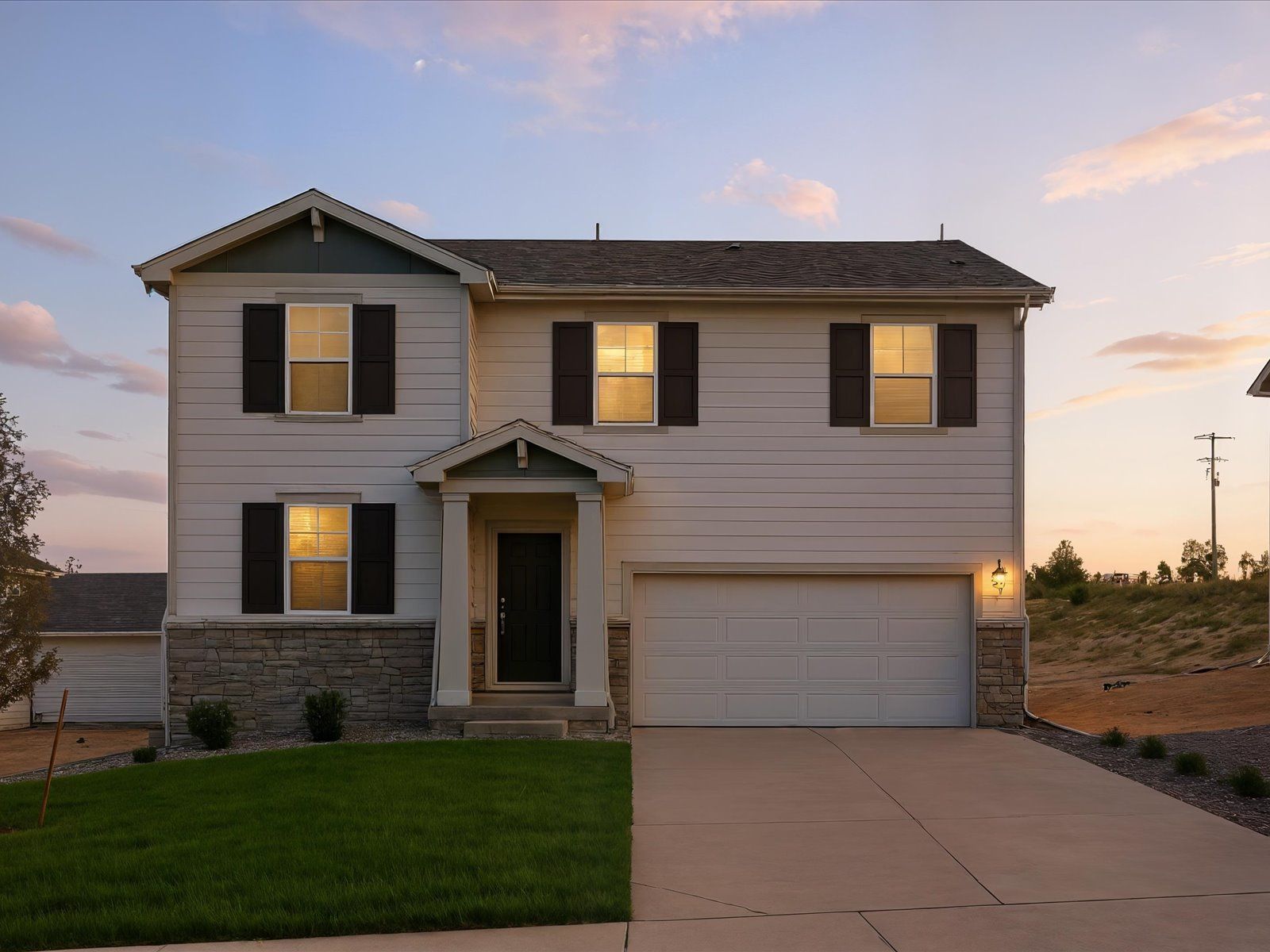 The Chatfield - Revere at Johnstown: Johnstown, Colorado - Meritage Homes