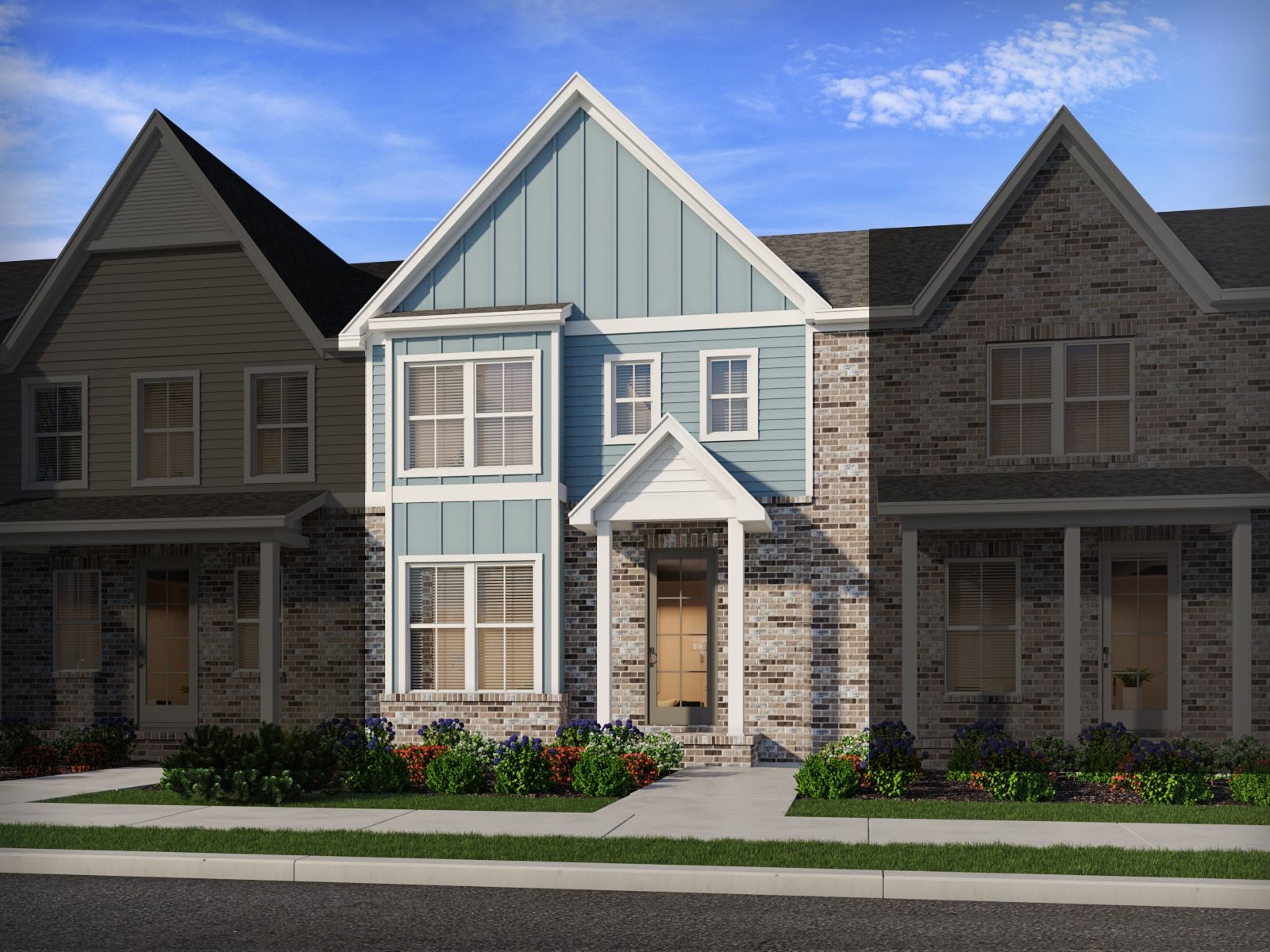 Stonecrest - Greystone - Vista Townhomes: Smyrna, Tennessee - Meritage Homes