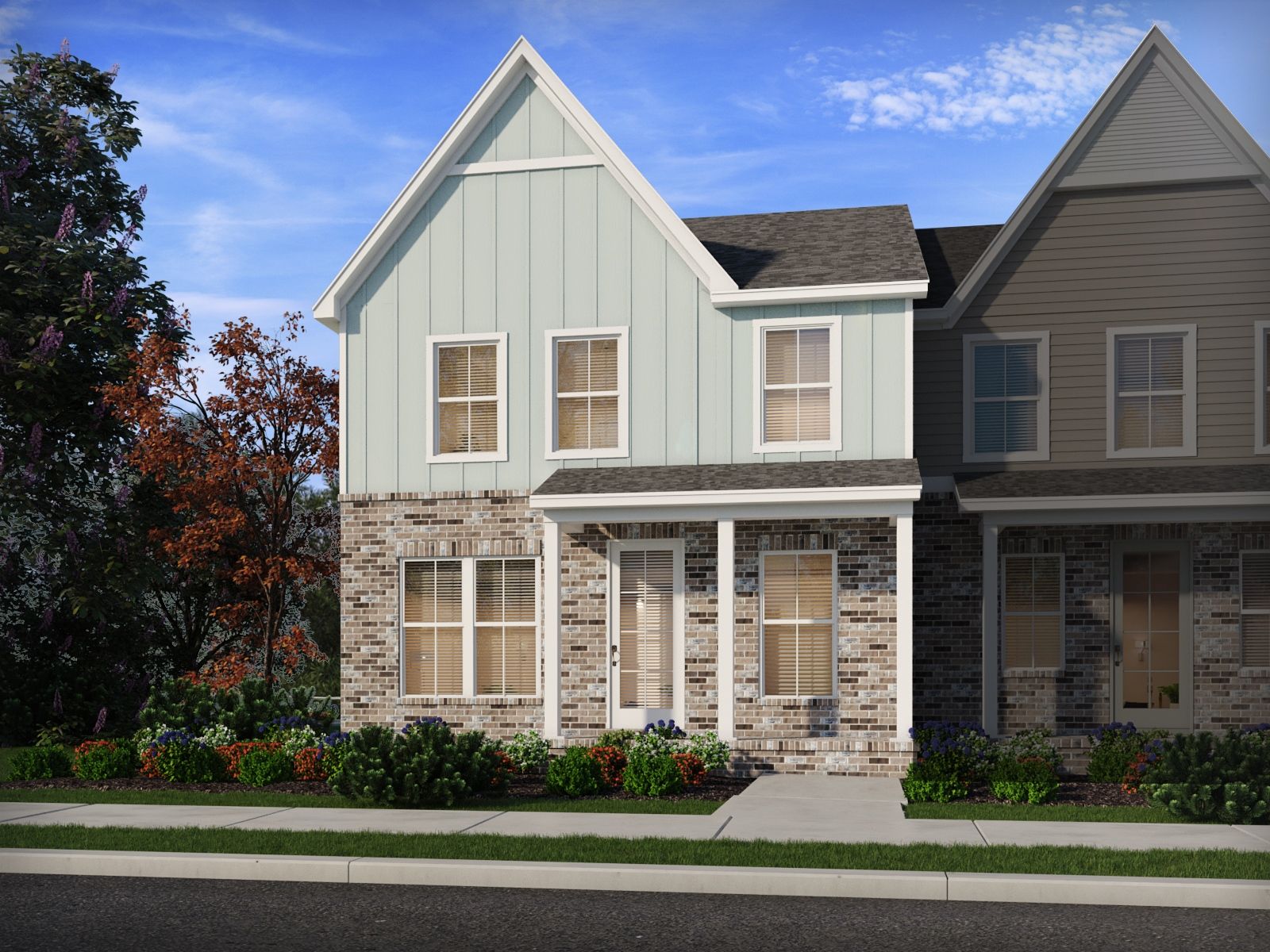 Rutherford - Greystone - Vista Townhomes: Smyrna, Tennessee - Meritage Homes