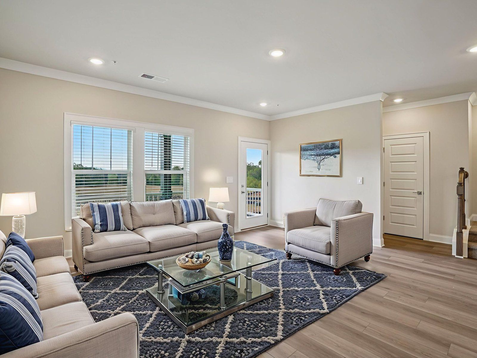 The Leighton floorplan with the Radiant Linen interior package.