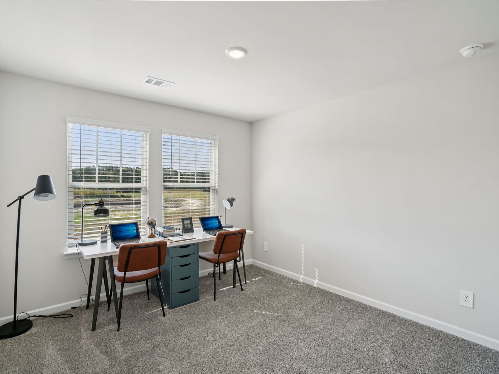 The Brentwood Basement floorplan with the Cozy Linen interior package.