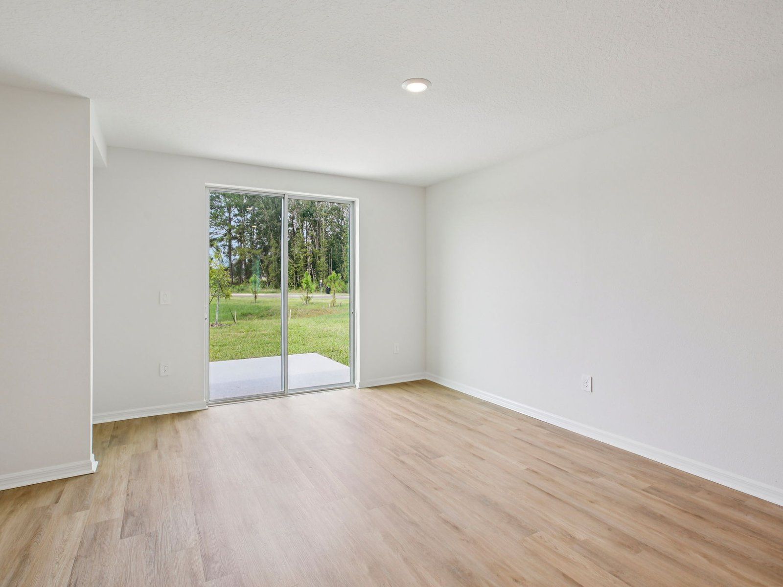 The Living Area of the Everglade Floorplan.