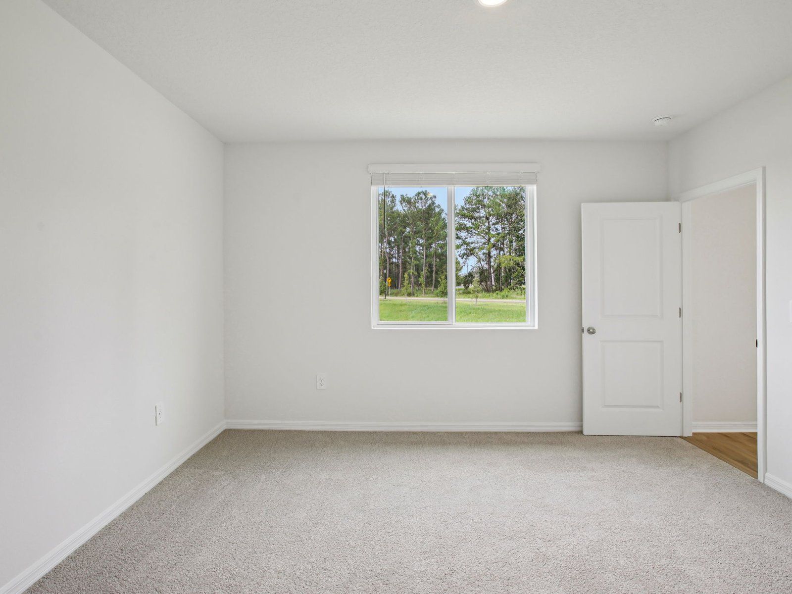 The Primary Bedroom of the Everglade Floorplan.