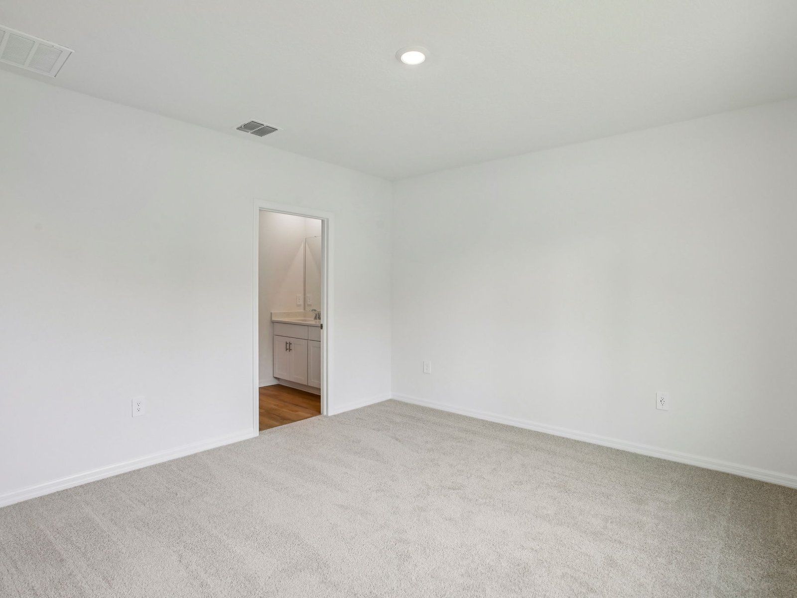 The Primary Bathroom of the Everglade Floorplan.