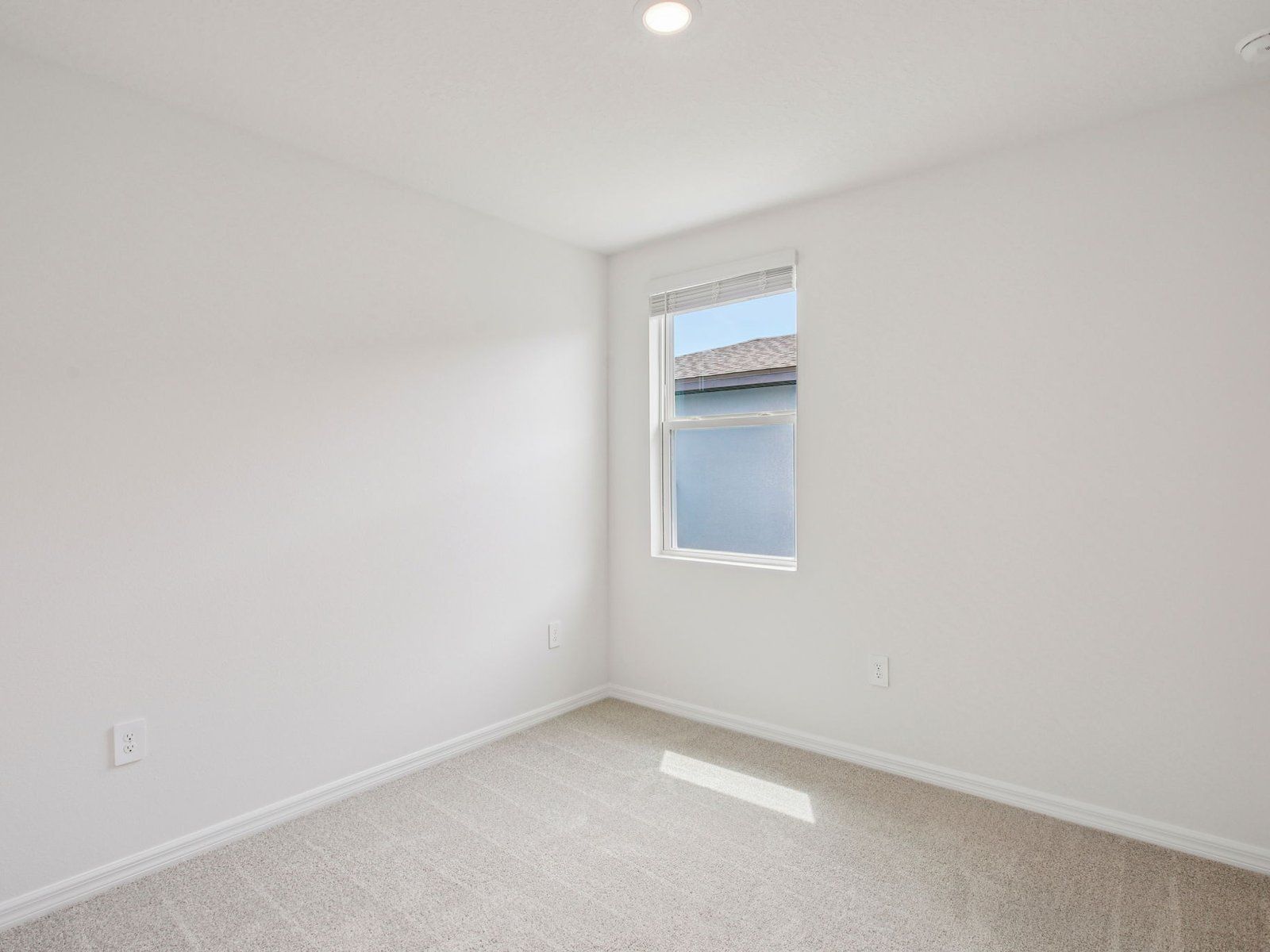 The Secondary Bedroom of the Everglade Floorplan.