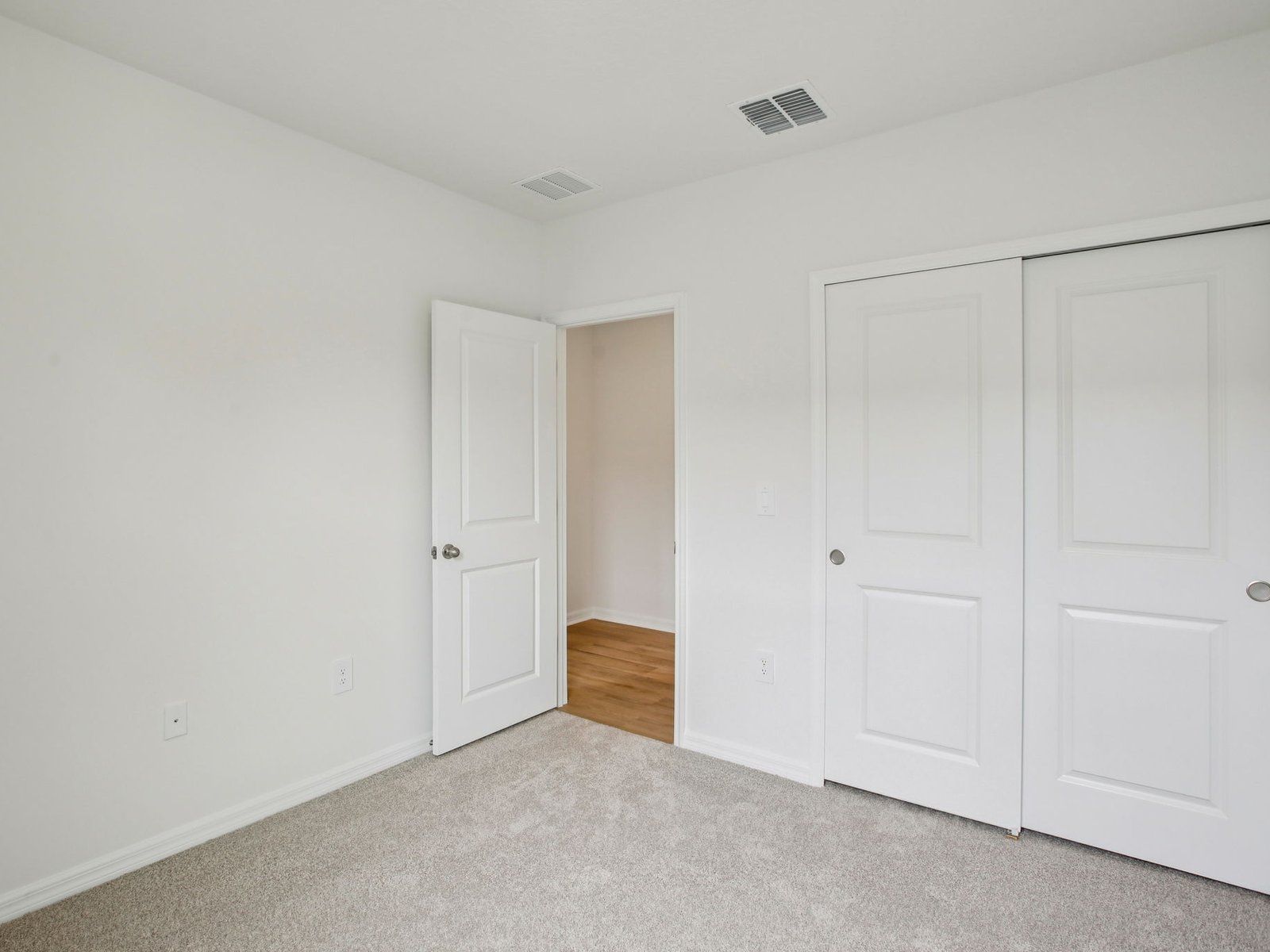 The Secondary Bedroom of the Everglade Floorplan.